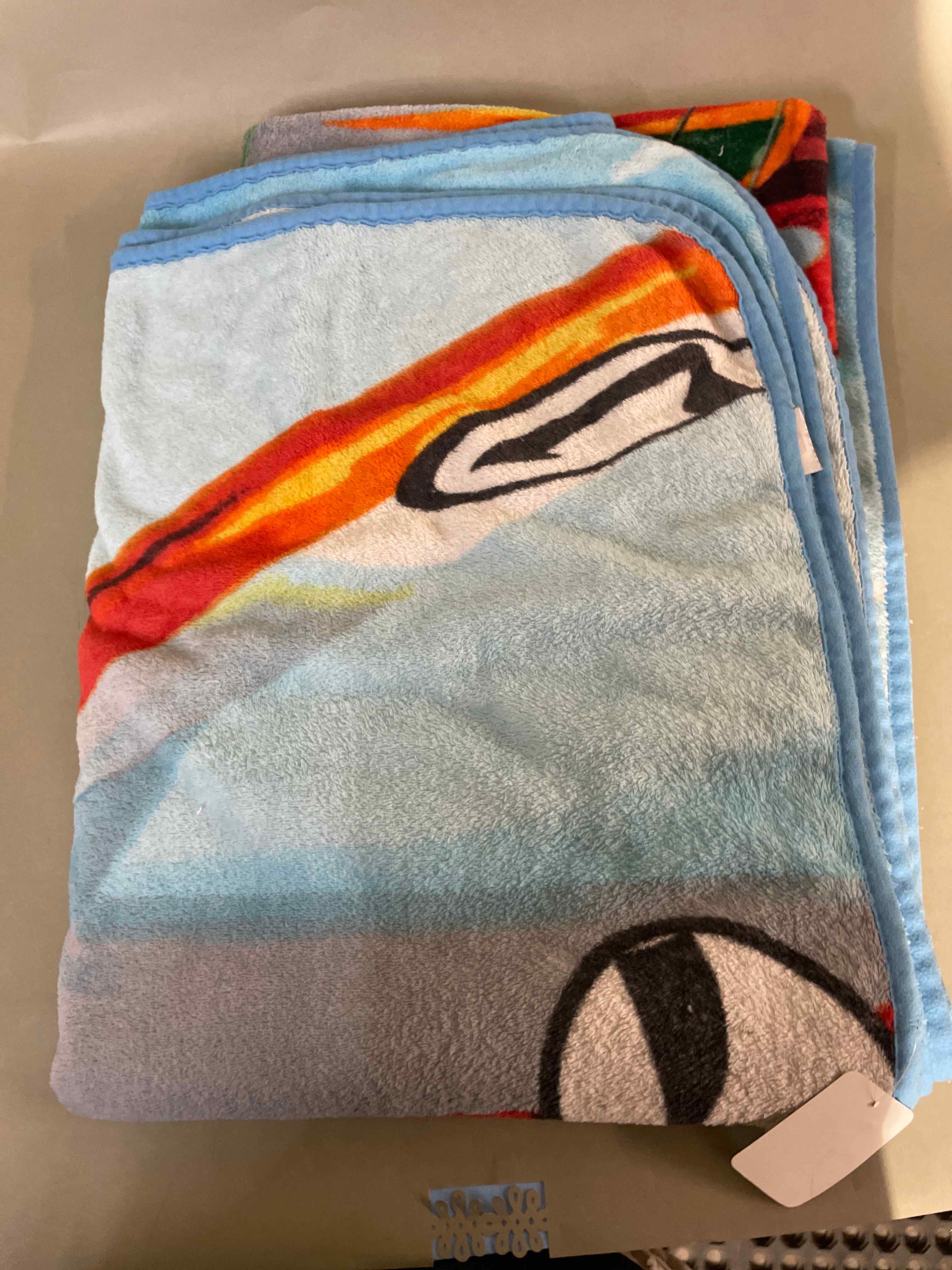 Multi Color Fleece Blanket