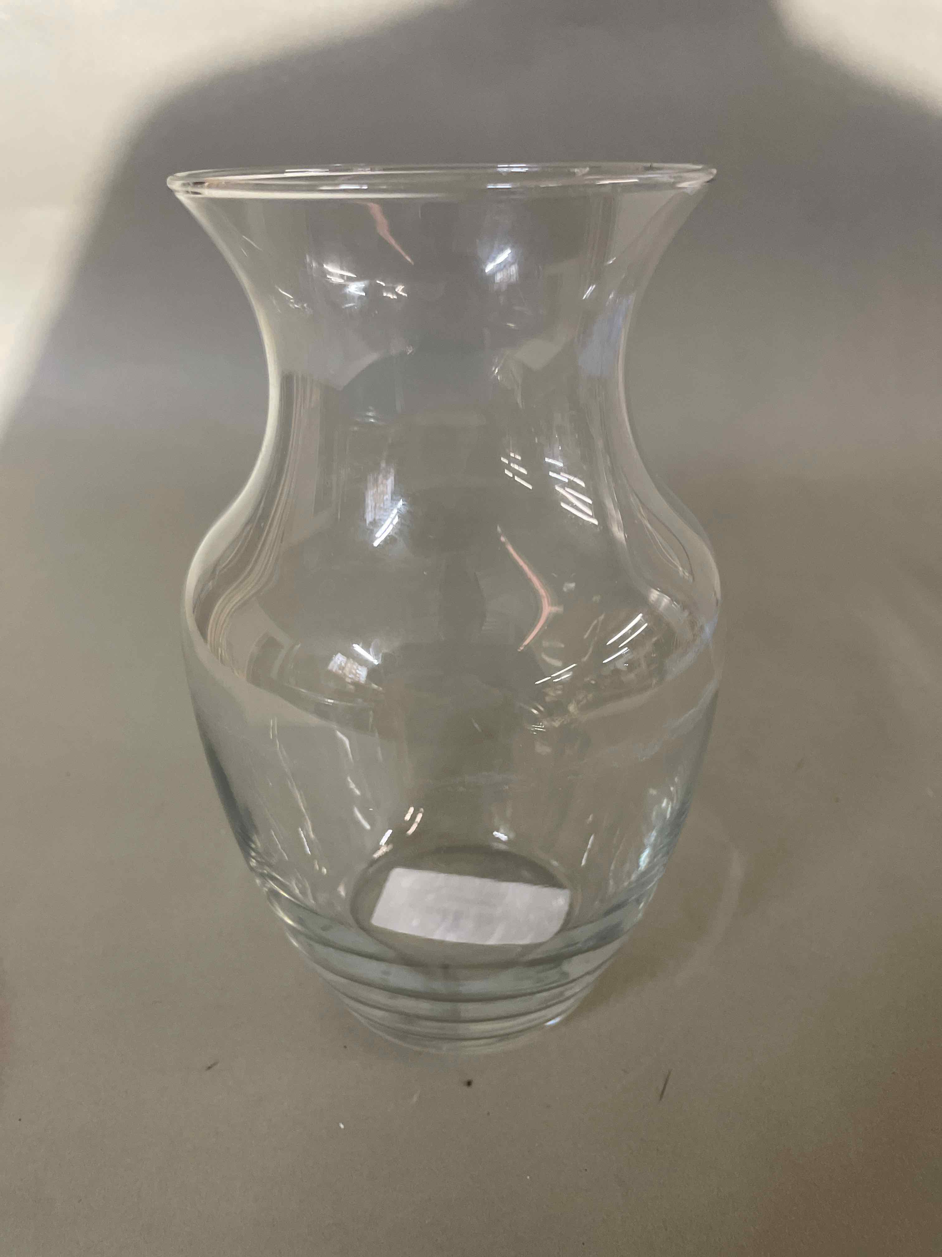 Clear Glass Vase