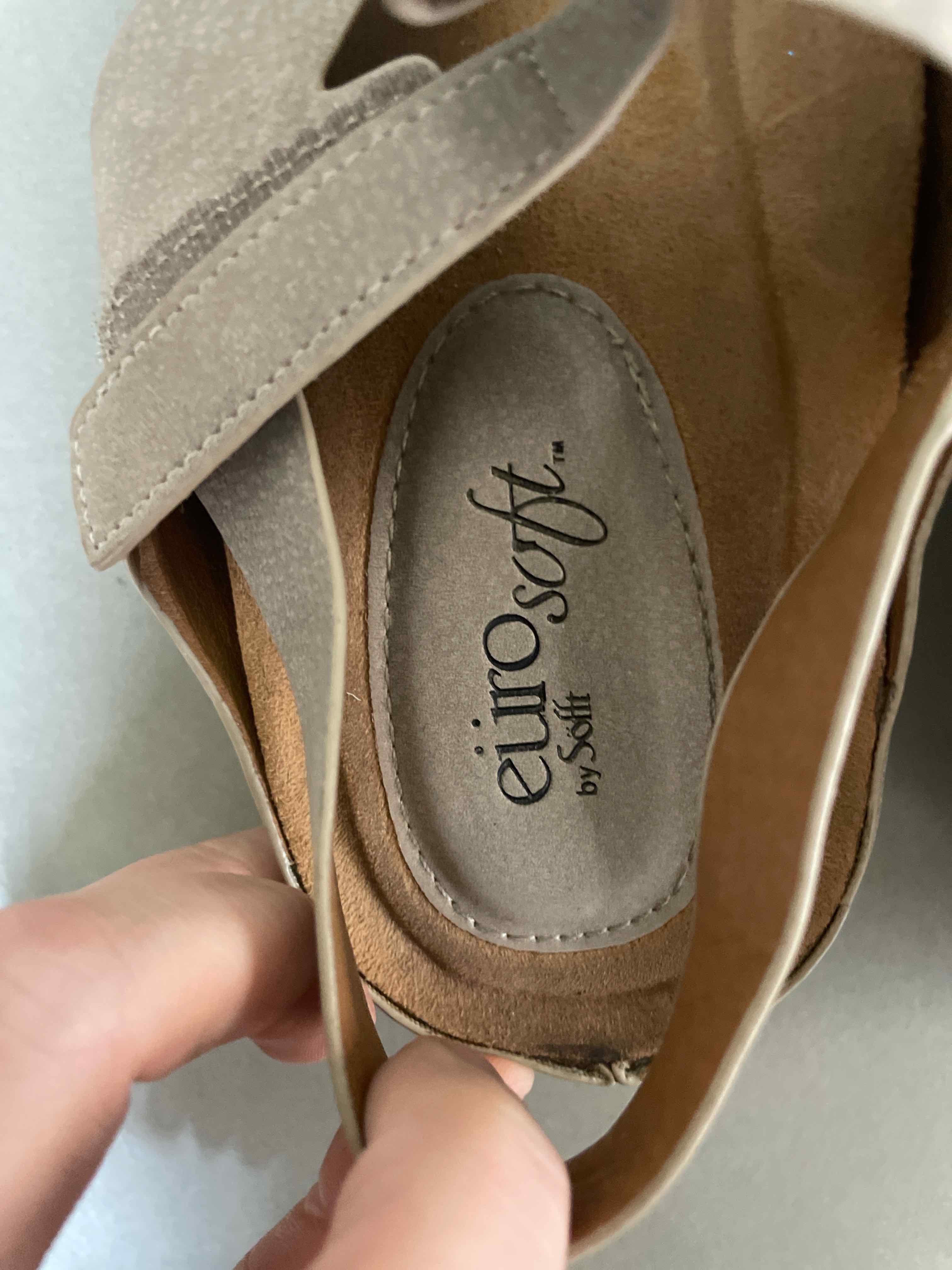 Sofft Brown Synthetic Flats 9.5M
