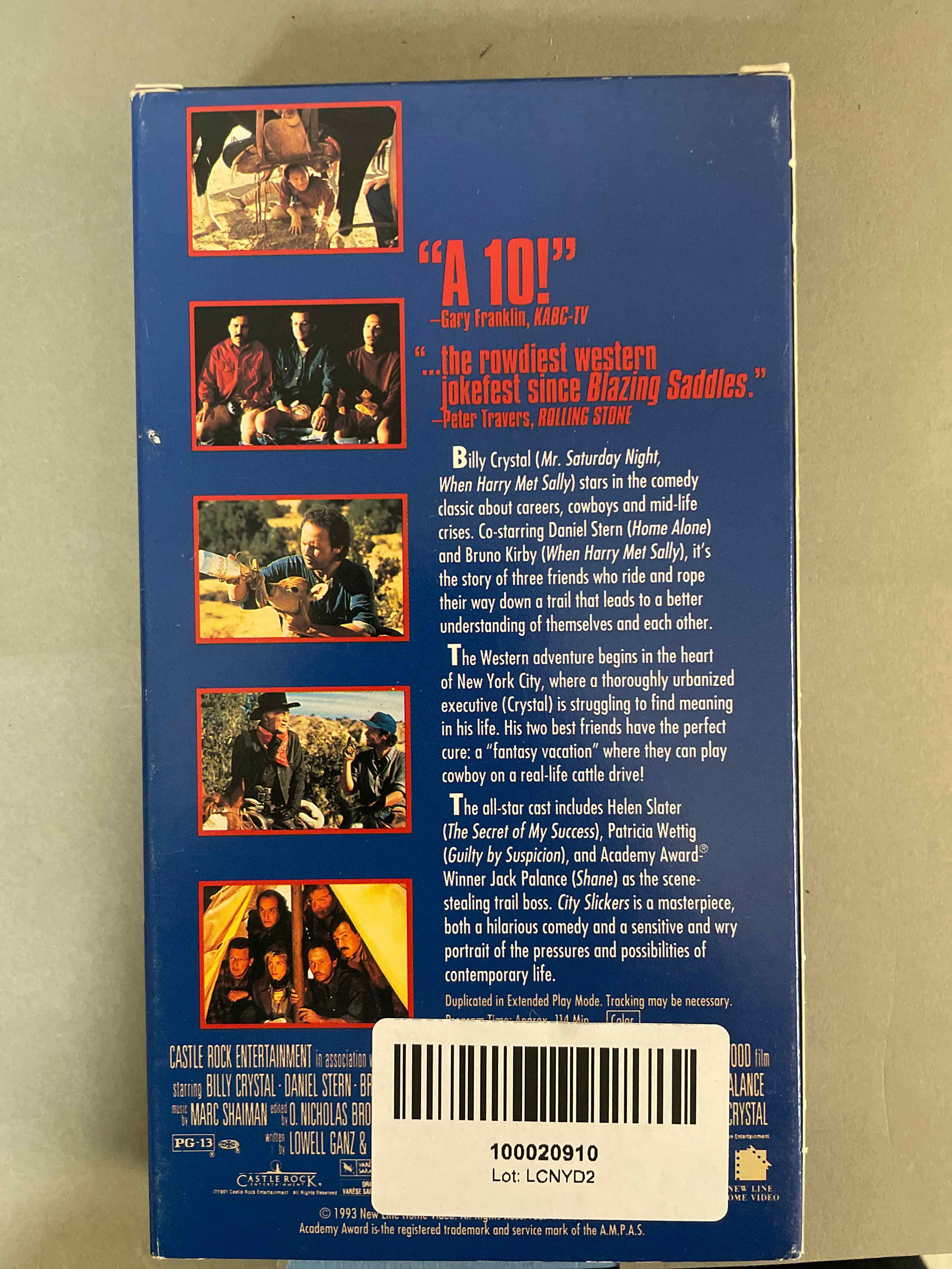 City Slickers VHS Tape