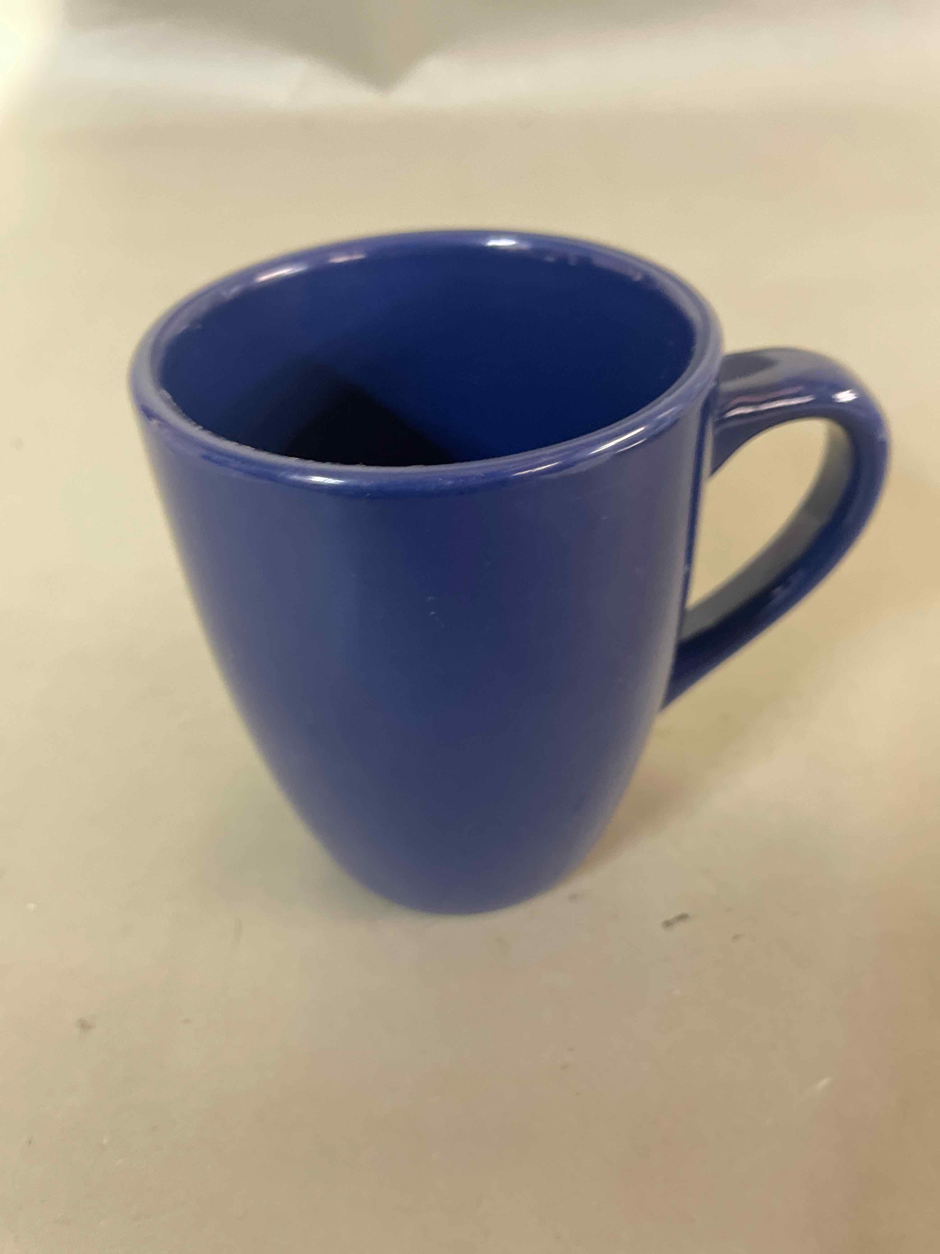 Blue Ceramic Coffee Mug