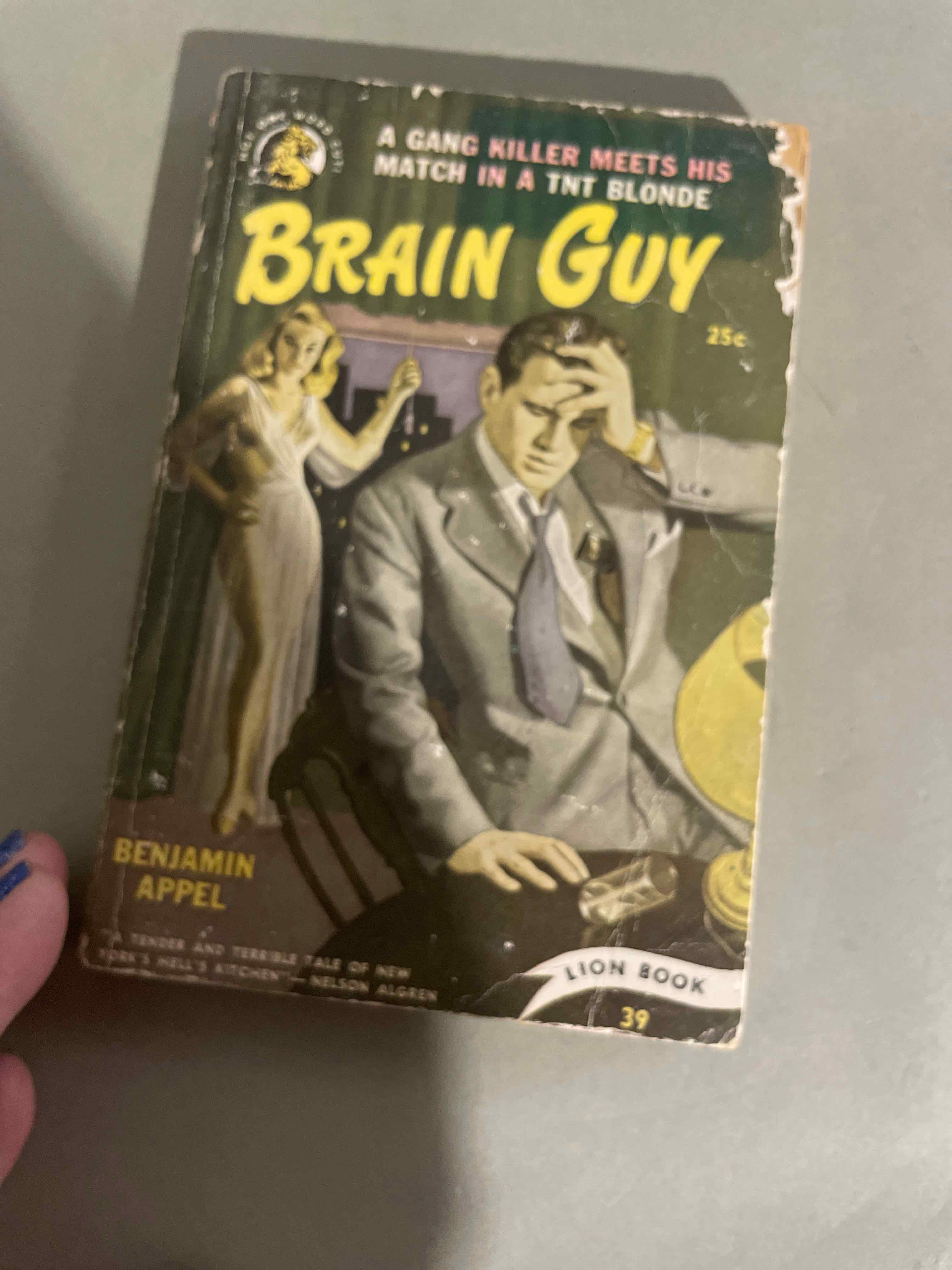 Lion Books Green Brain Guy Paperback