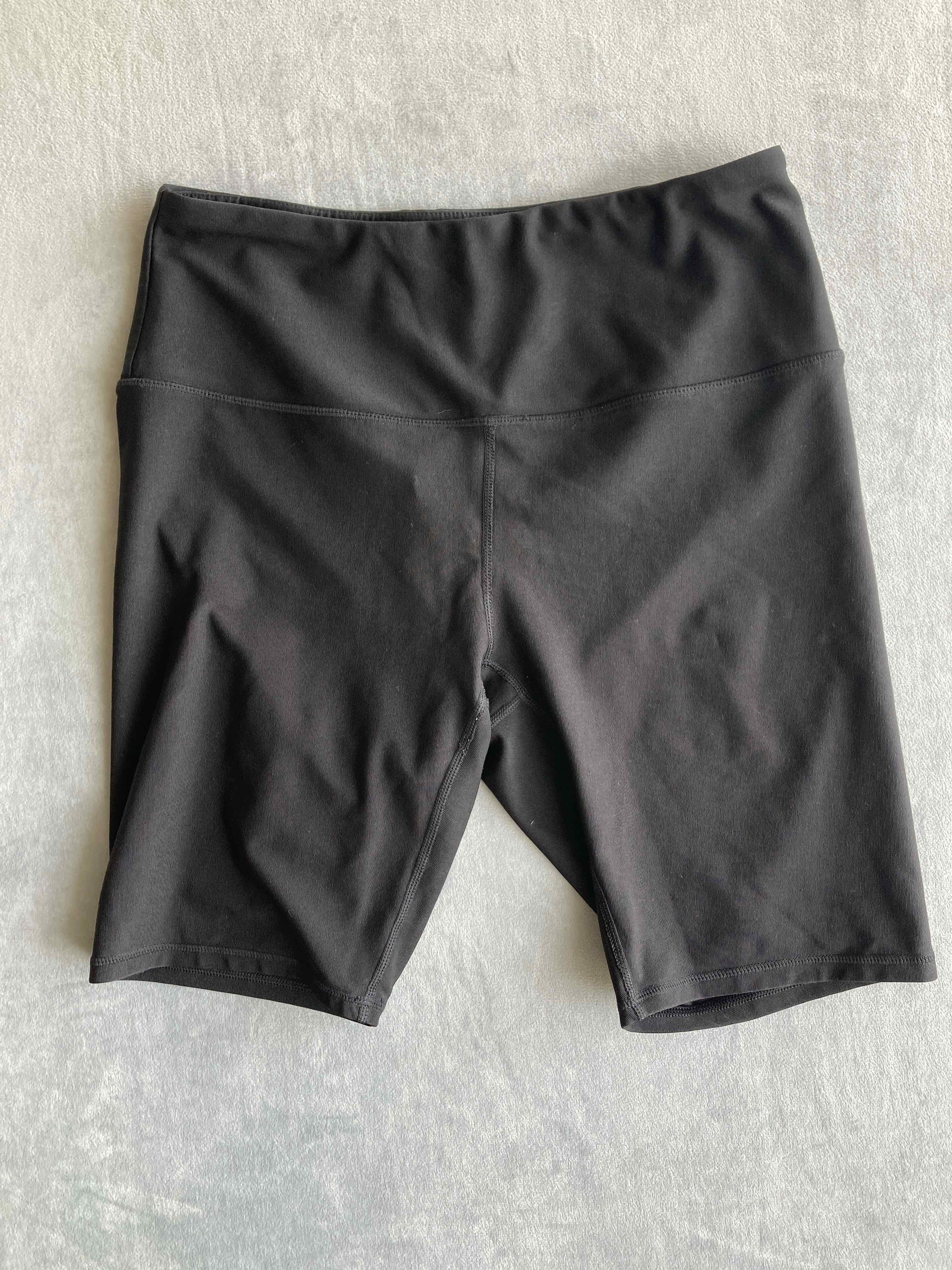 Rbx Black Polyester Blend Shorts Medium