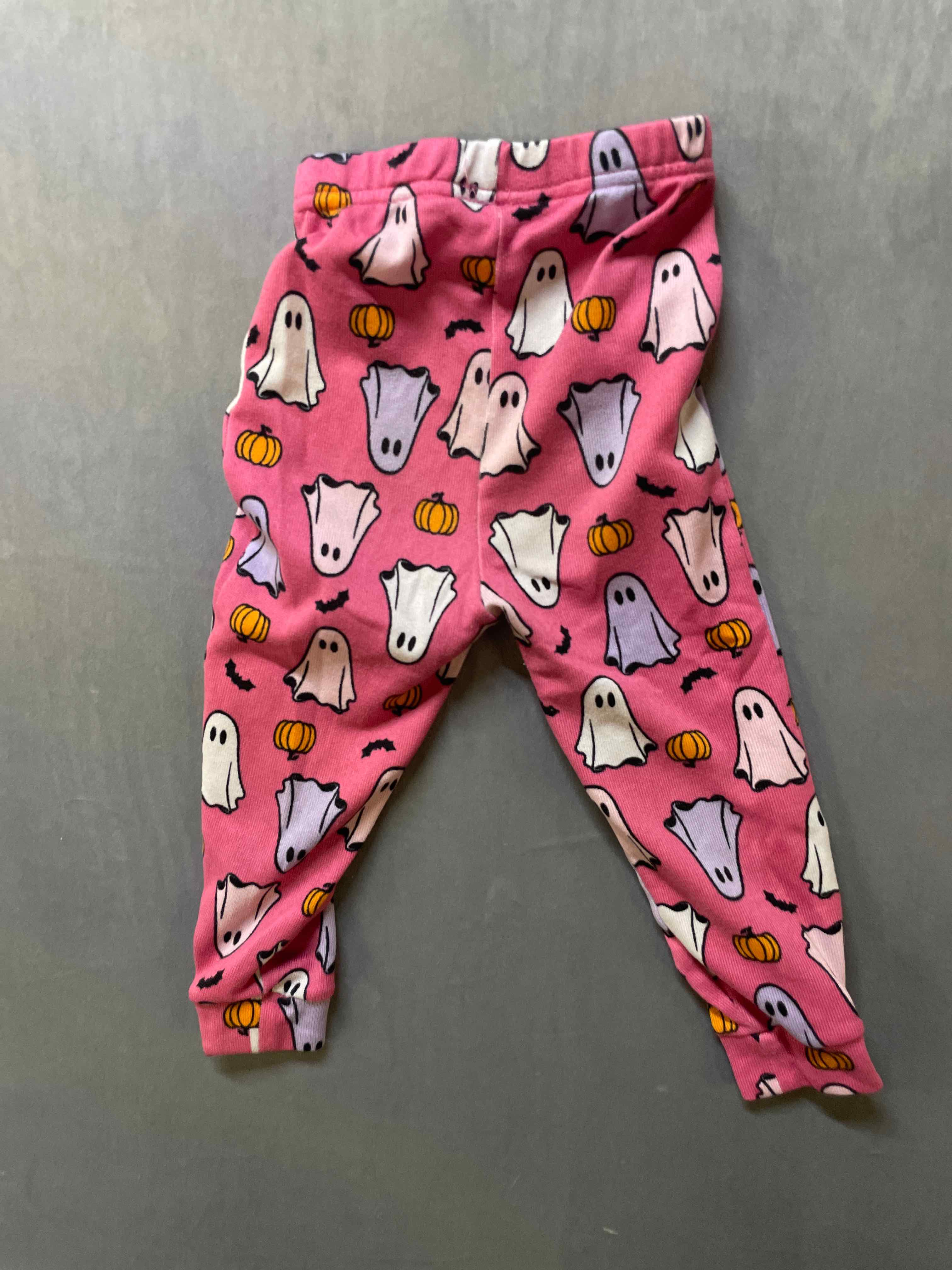 Pink Ghost Pattern Pants