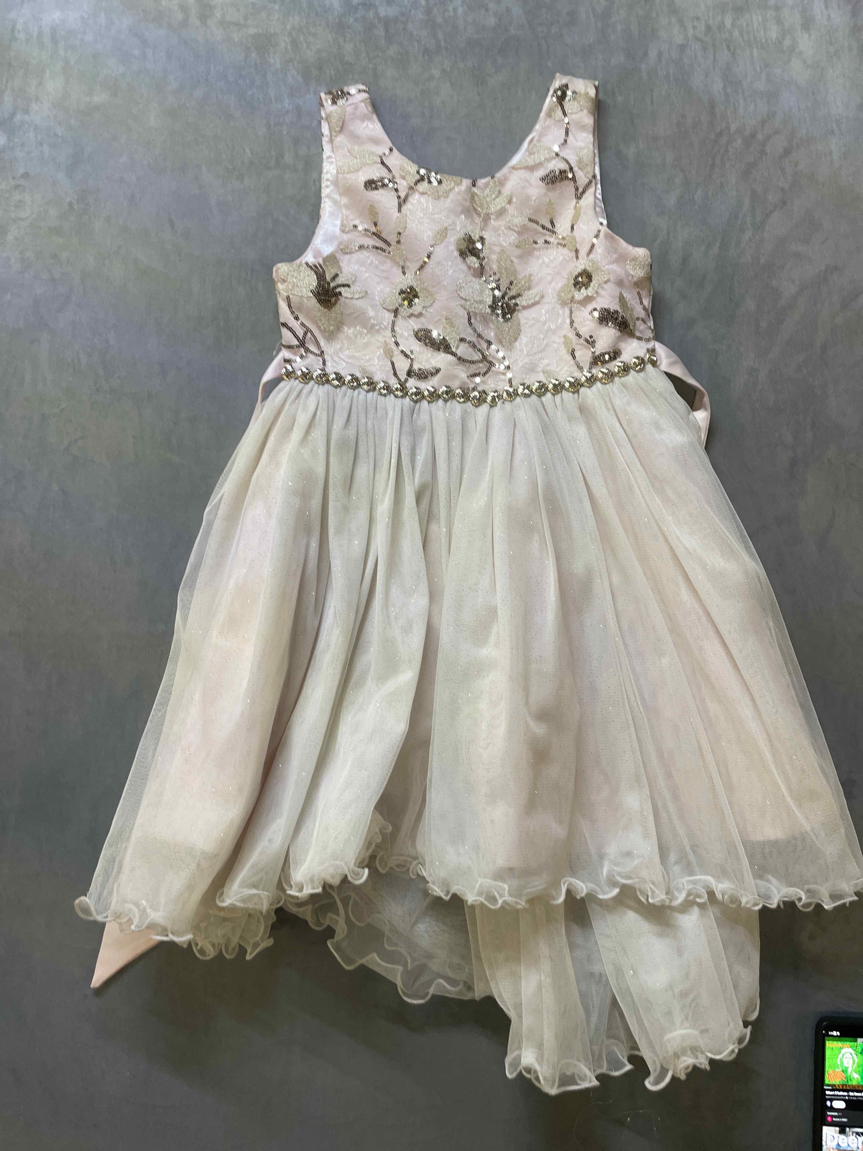 American Princess Pink Satin Dress 7