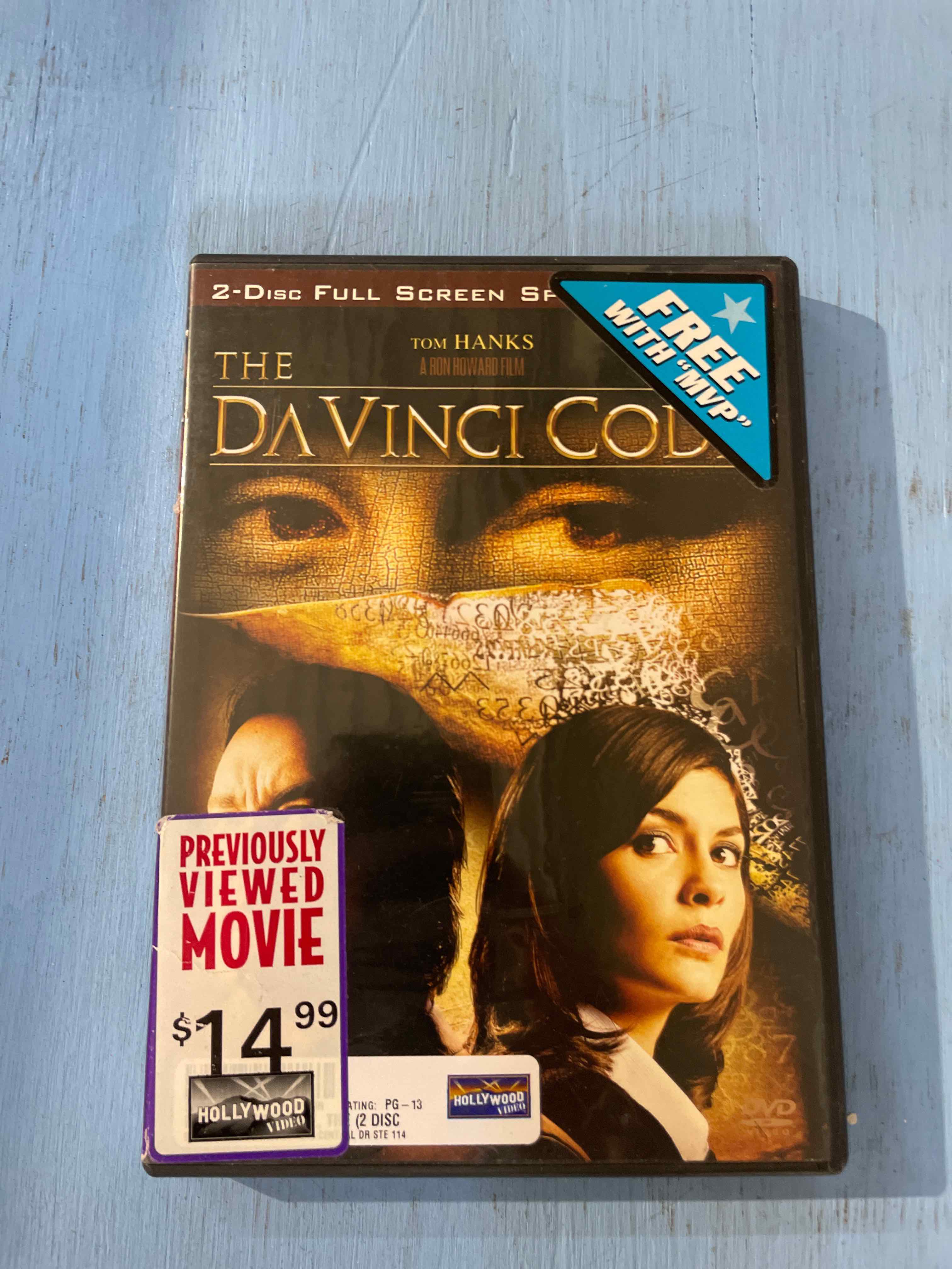 The Da Vinci Code DVD