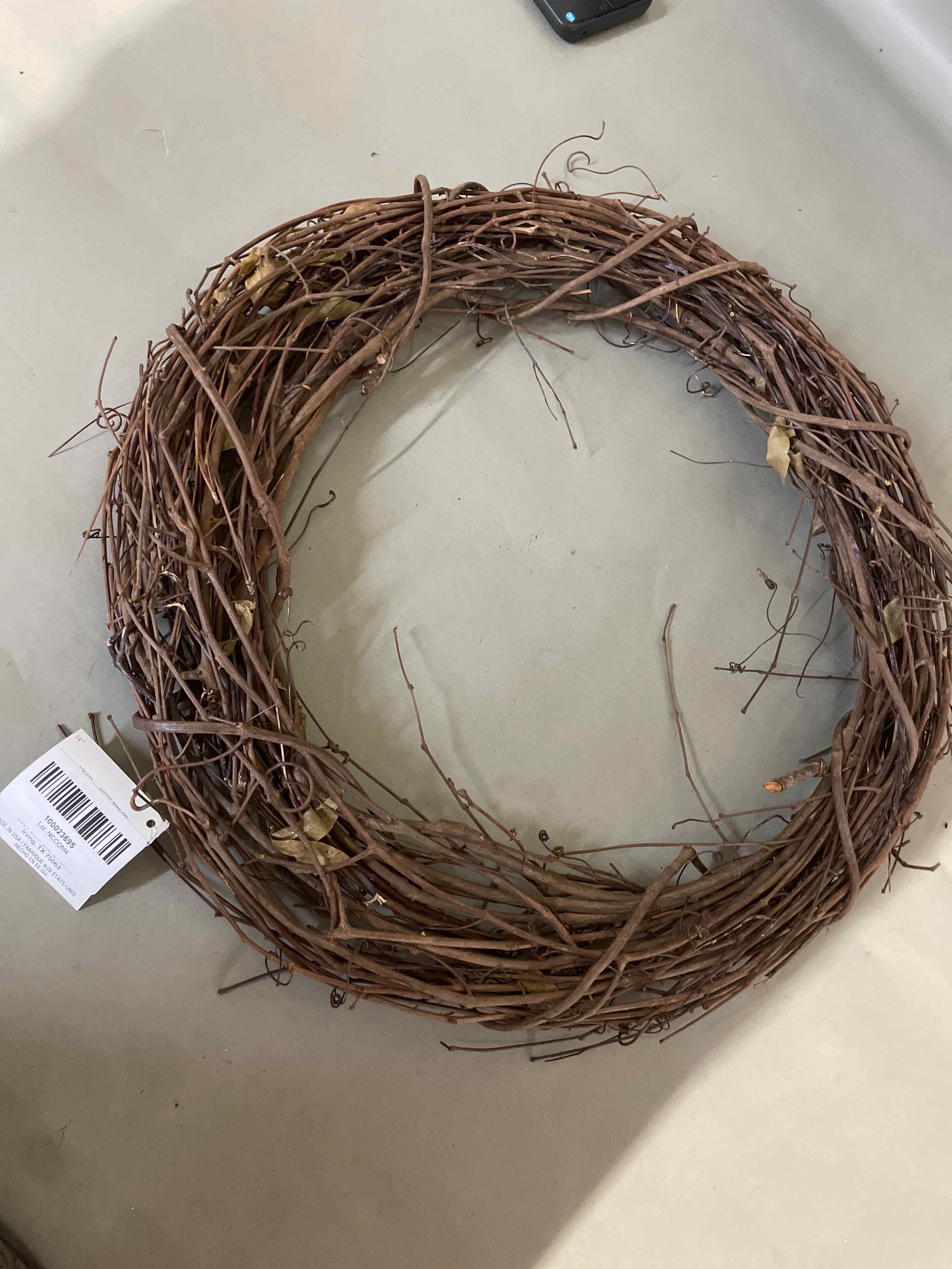 Ashland Brown Natural Wreath