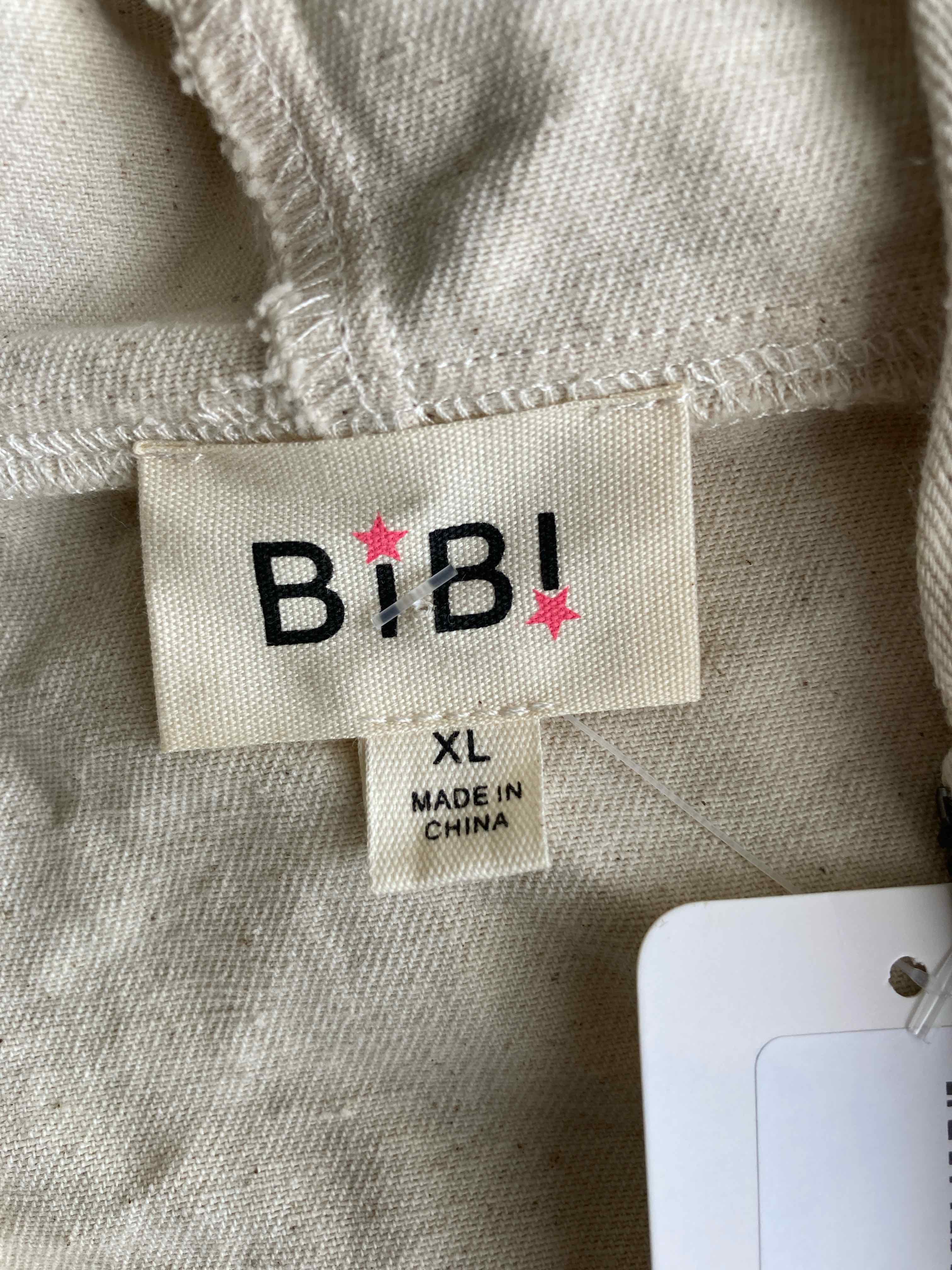 BiBi Beige Leopard Print Cotton Hoodie XL