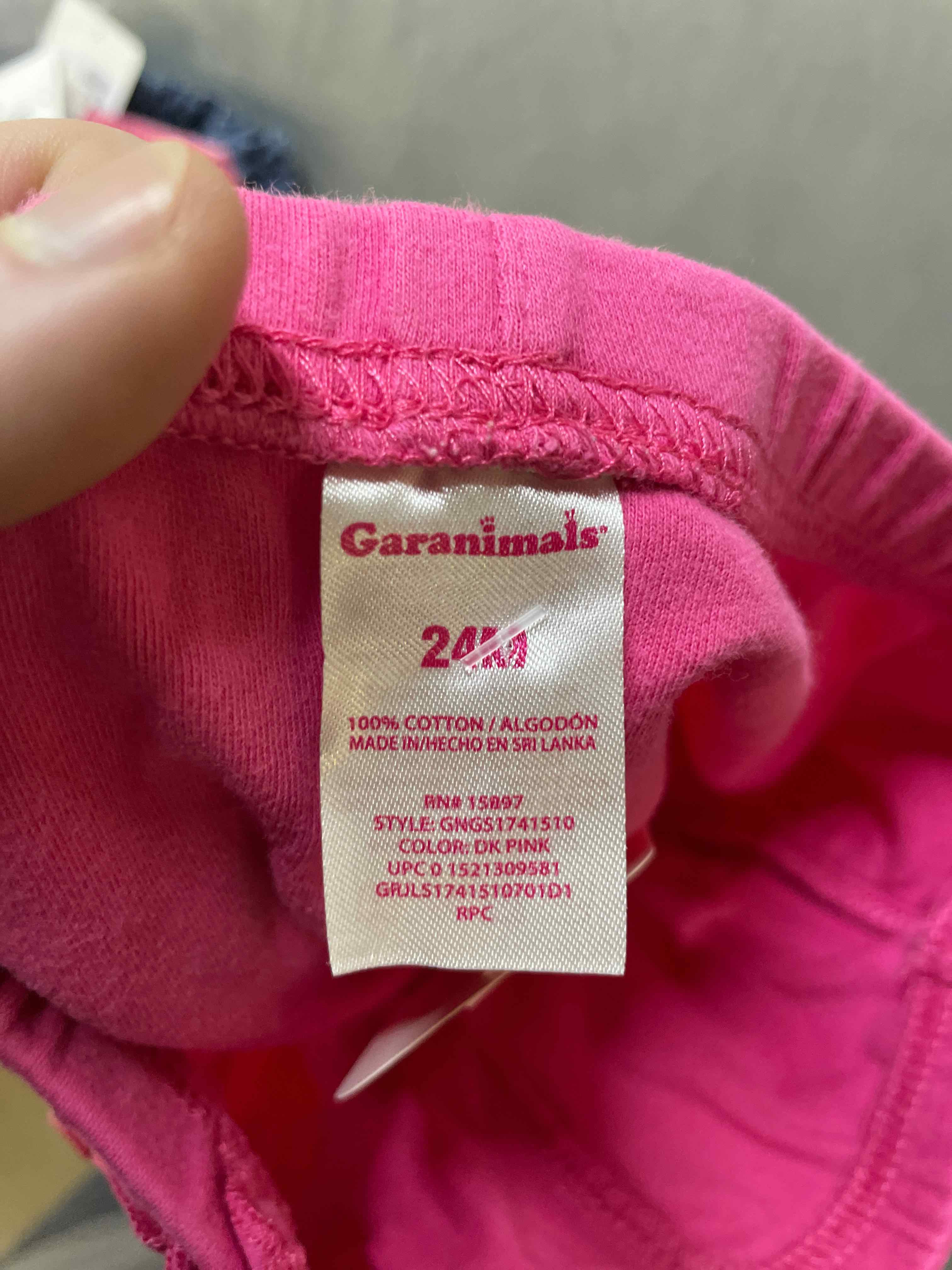 Garanimals Pink Cotton Shorts 24 Months