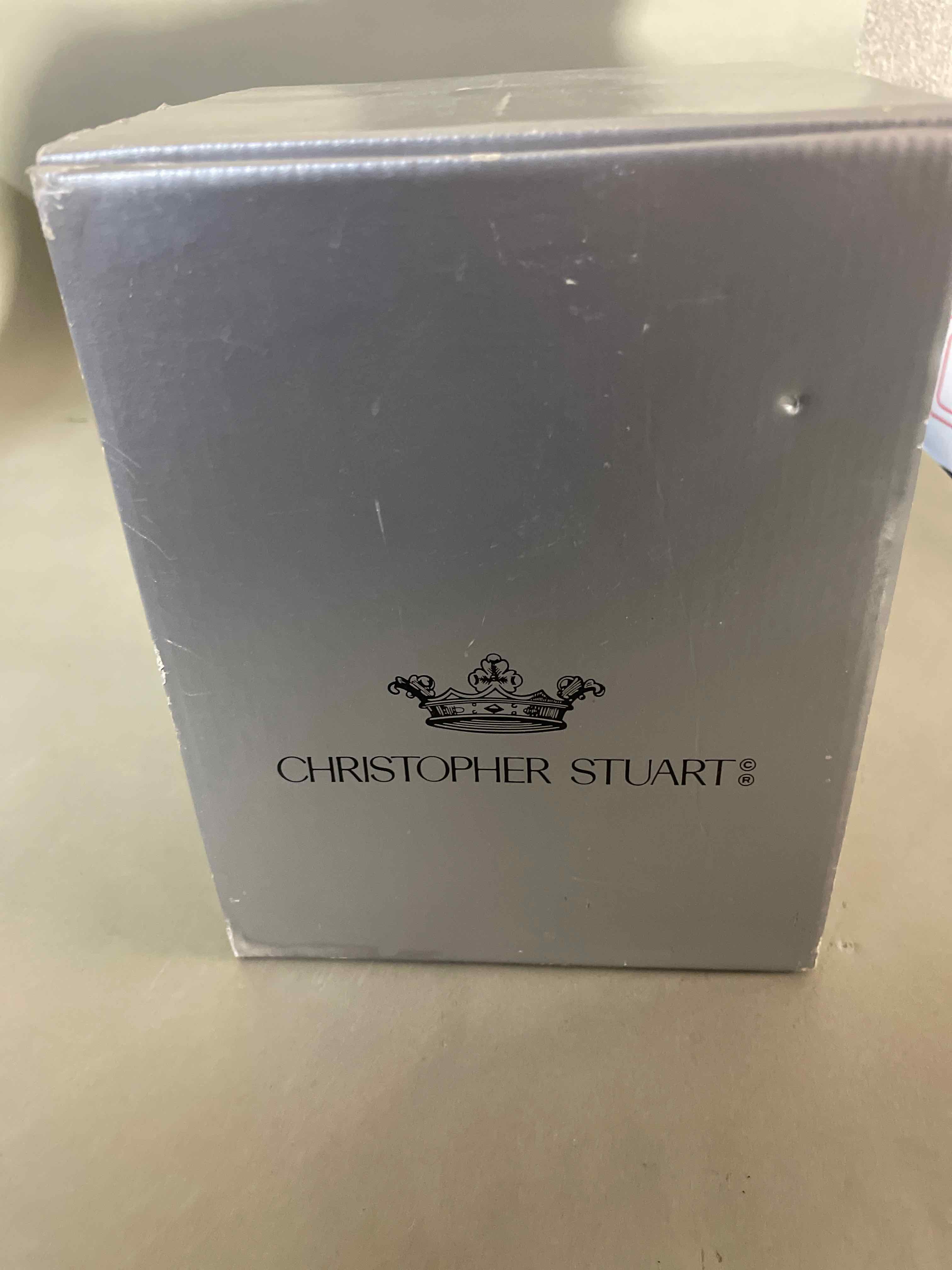 Christopher Stuart Clear Iced Beverage Glasses Set of 4