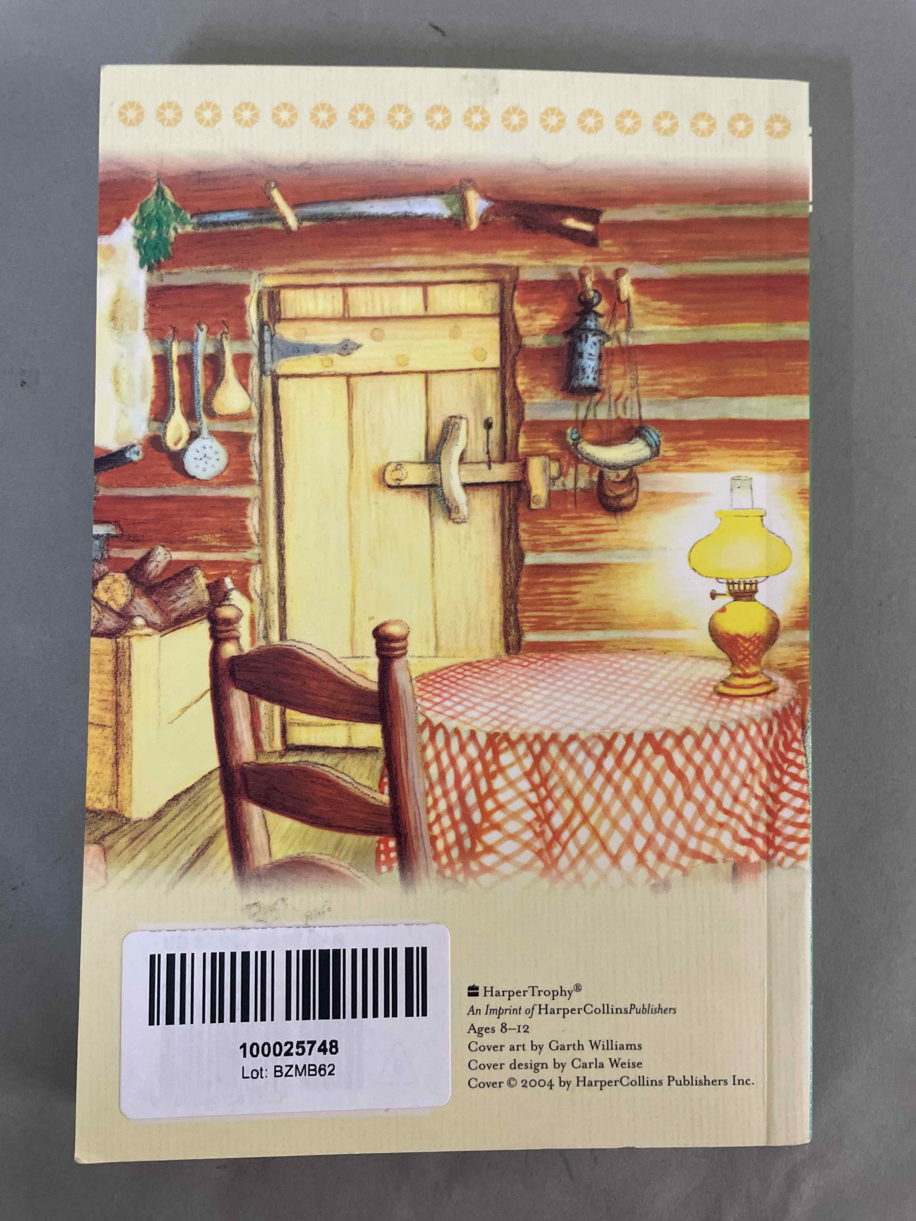 HarperTrophy Green Little House in the Big Woods Children's Book