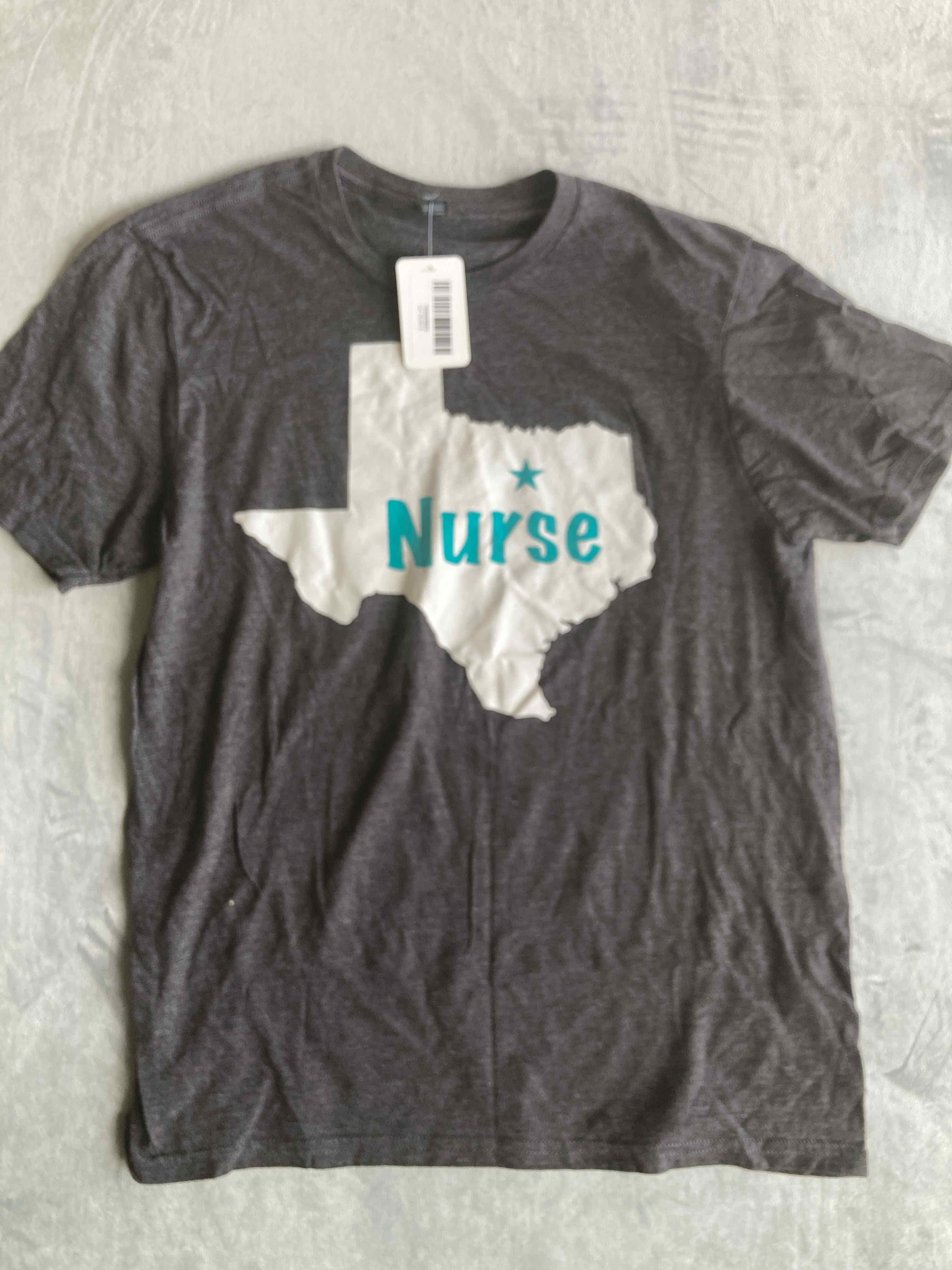 District Gray Cotton Blend T-Shirt