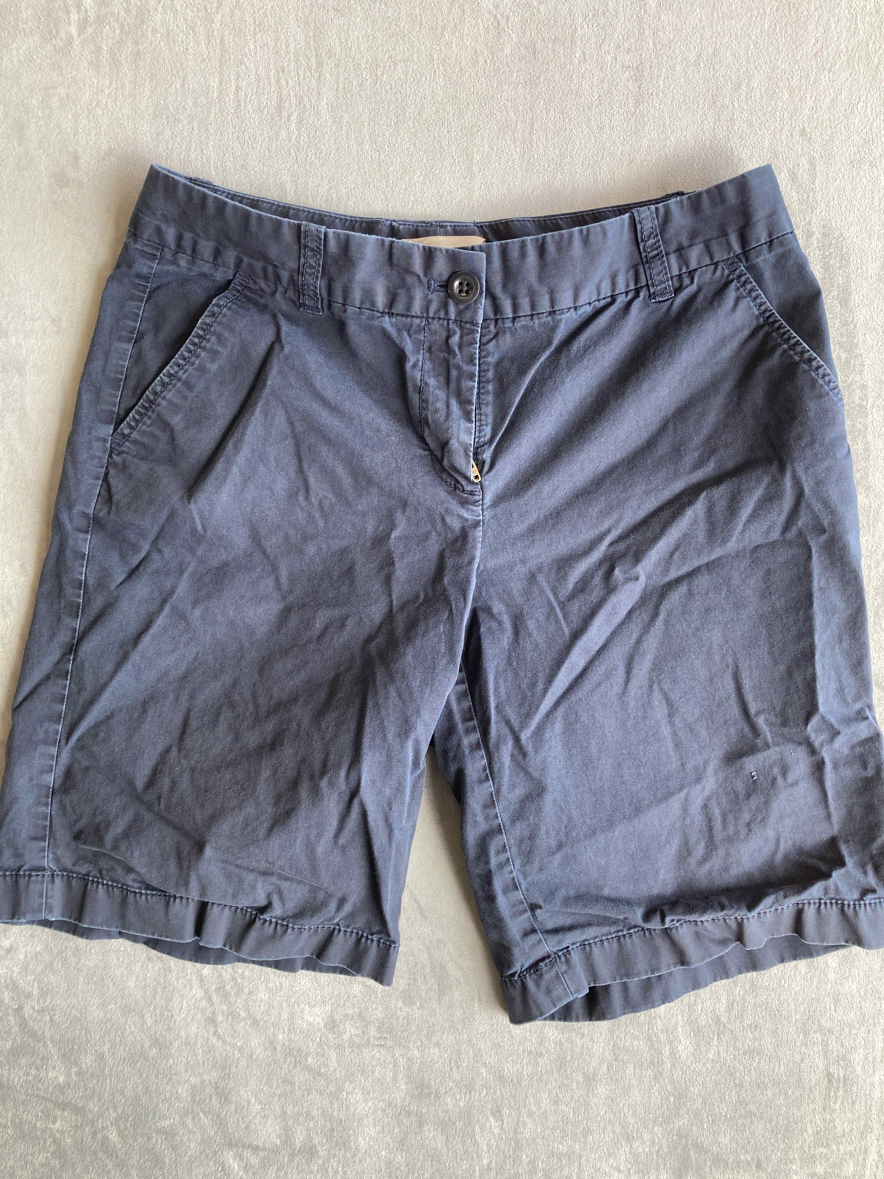 Bermuda Navy Cotton Shorts Size 4