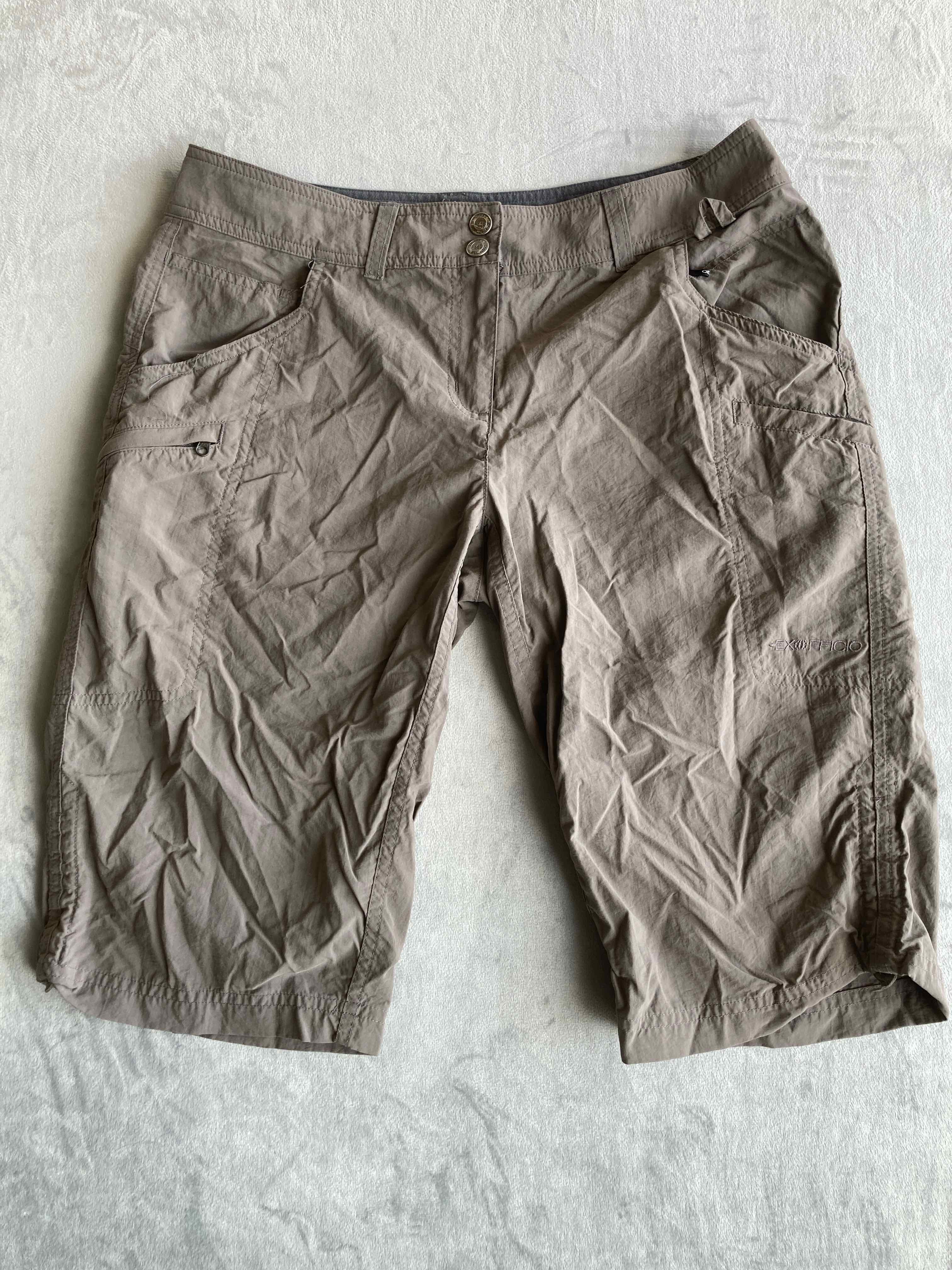 ExOfficio Beige Nylon Shorts 4