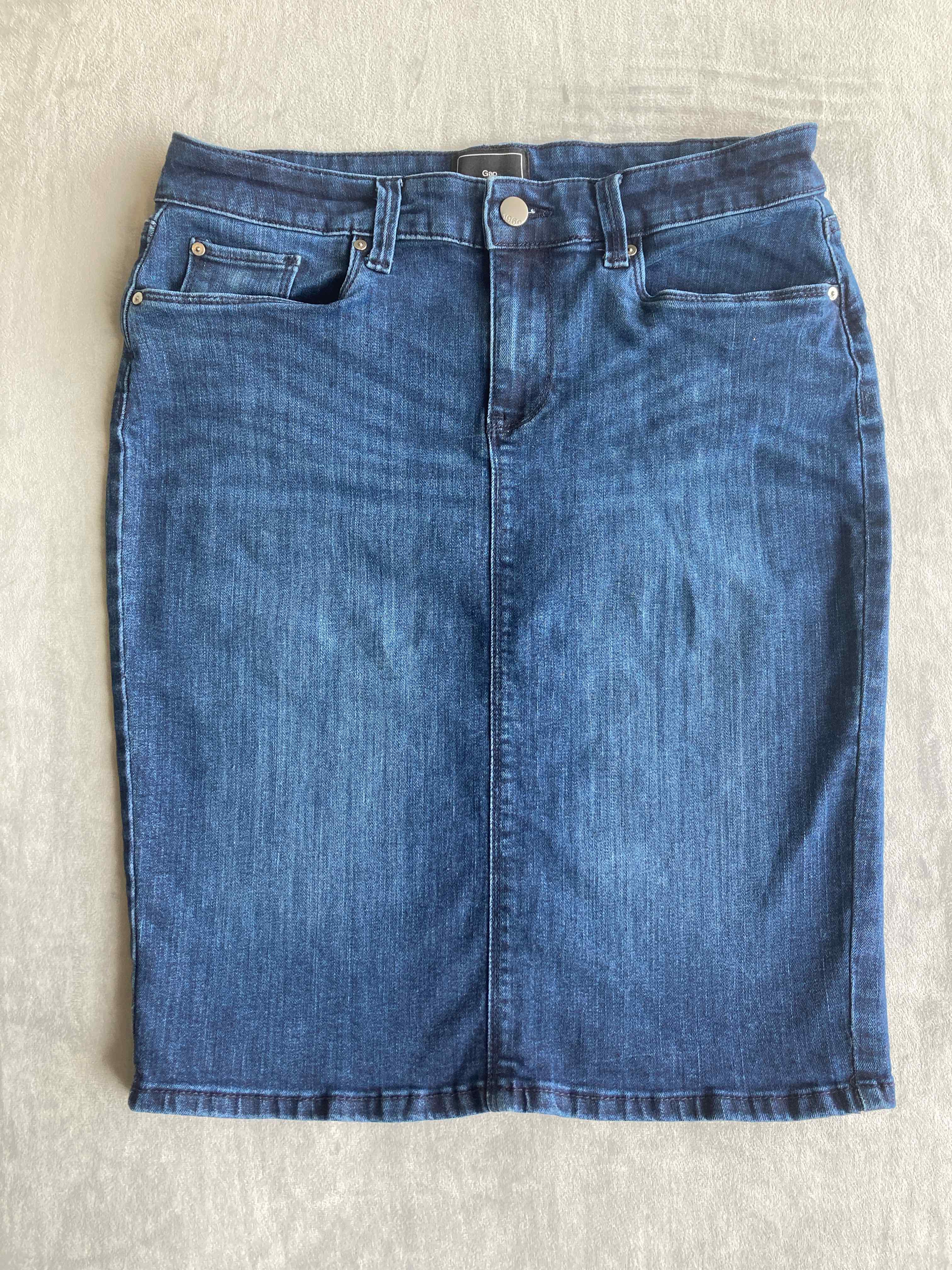 Gap Denim Midi Skirt