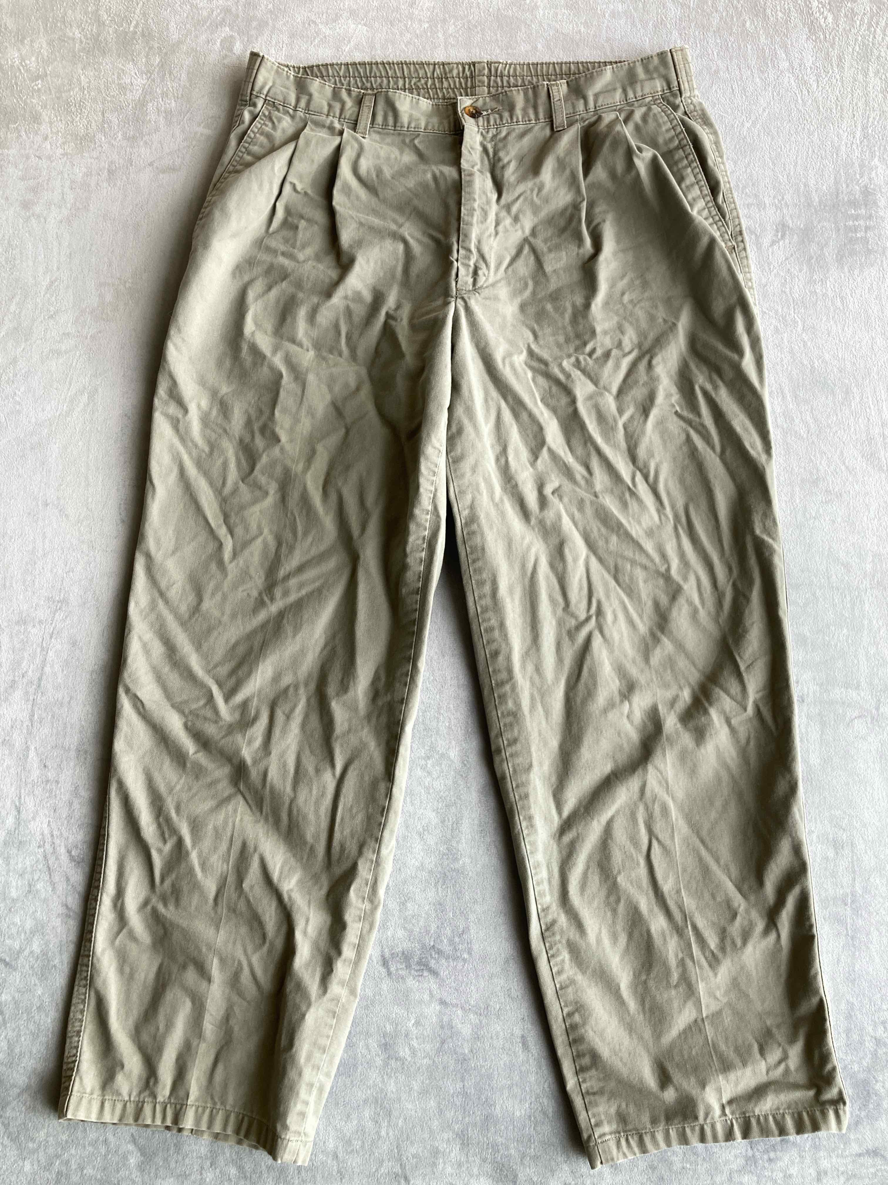 Savane Beige Cotton Pants