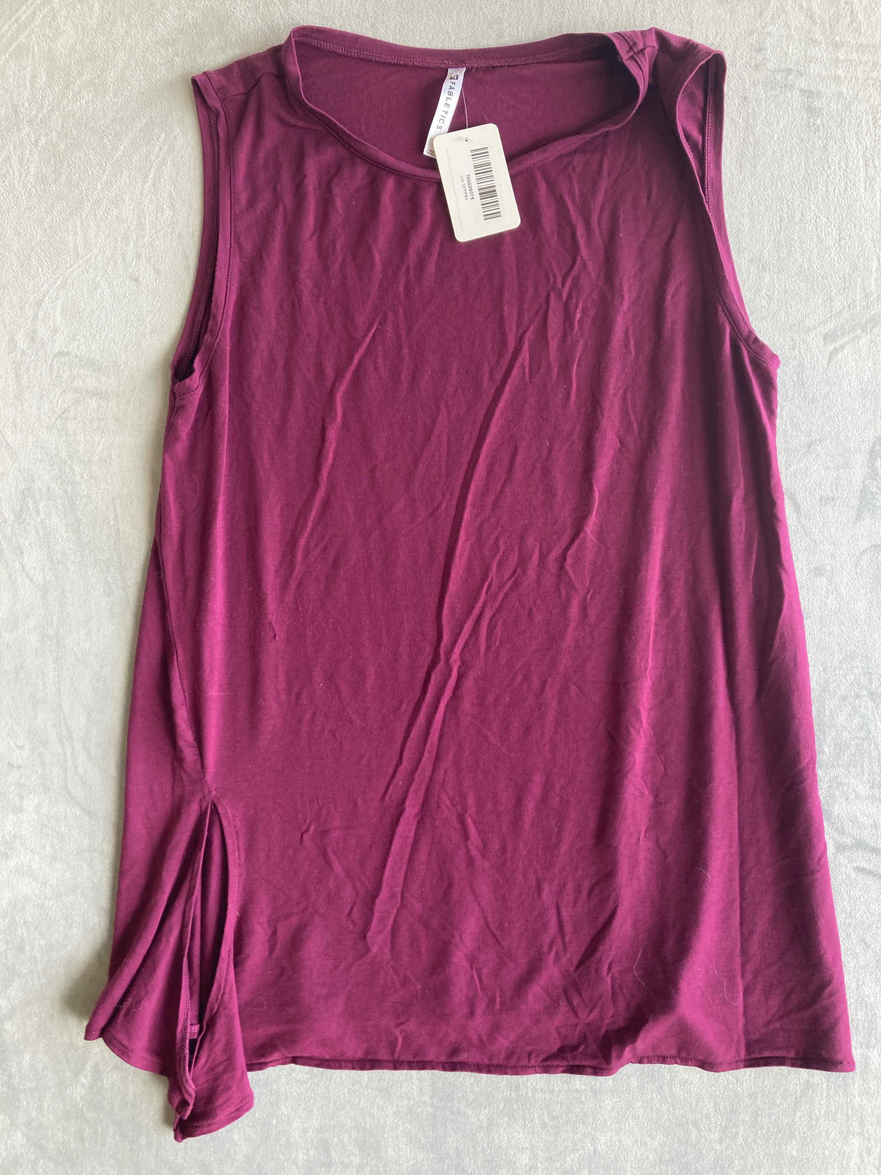 Fabletics Purple Sleeveless Tank Top Size M