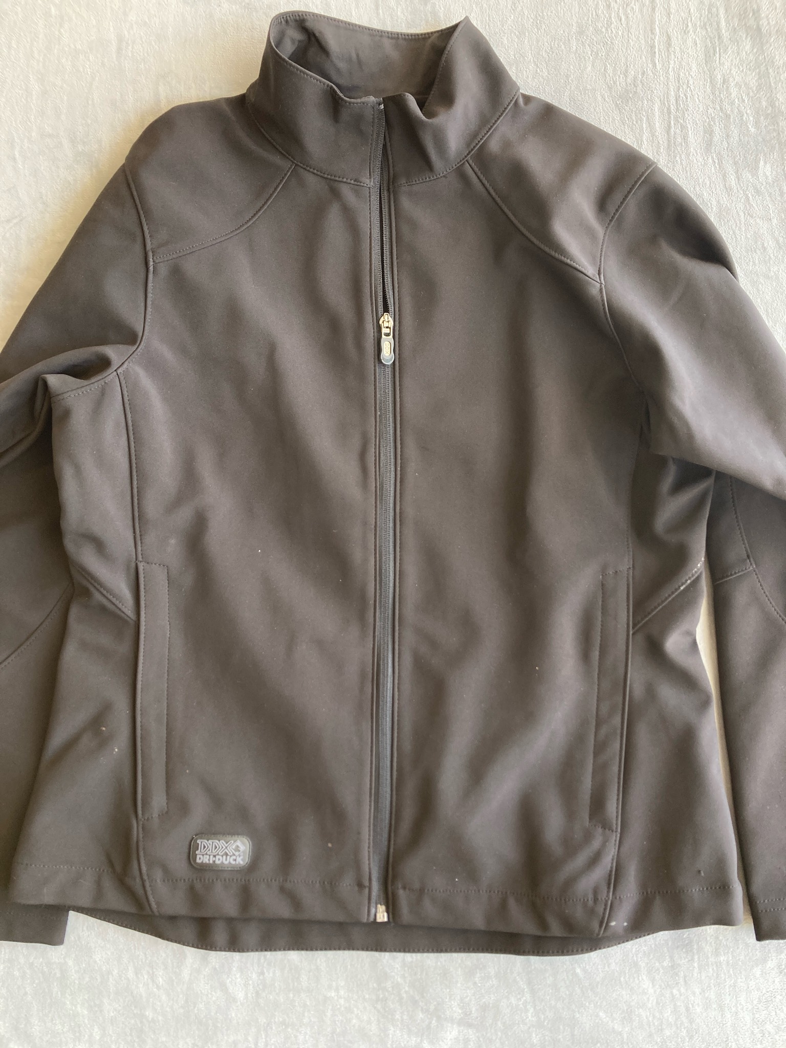 Dri Duck Black Soft Jacket Size M