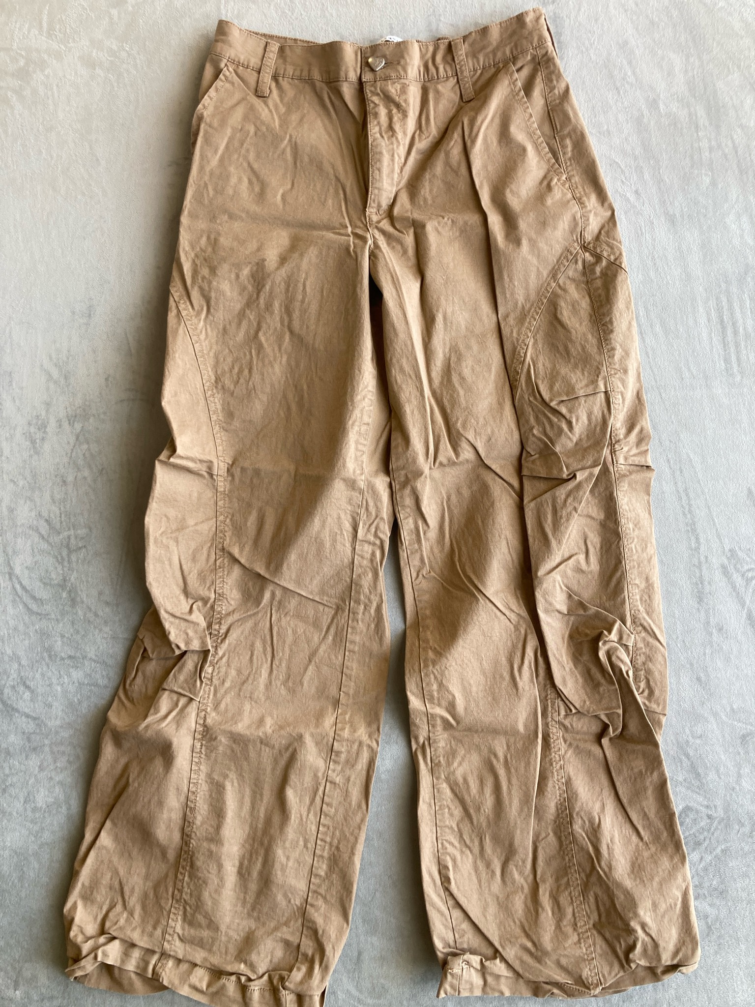 Celebrity Pink Light Brown Cargo Pants Size S