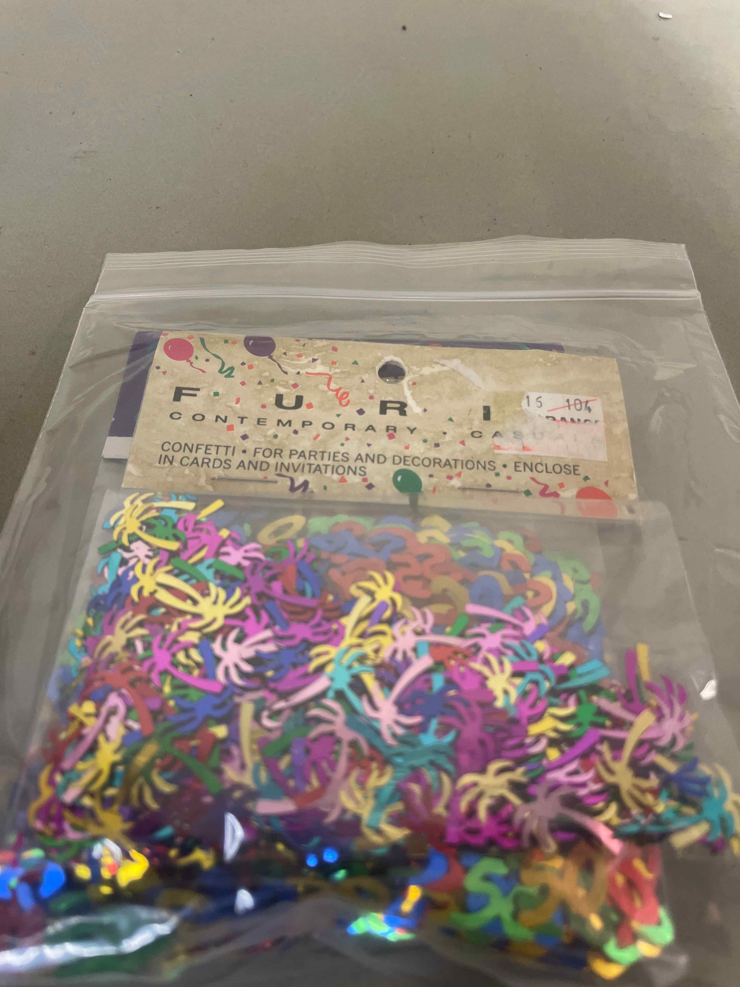 Flauri Multi Colored Confetti 1 oz Pack
