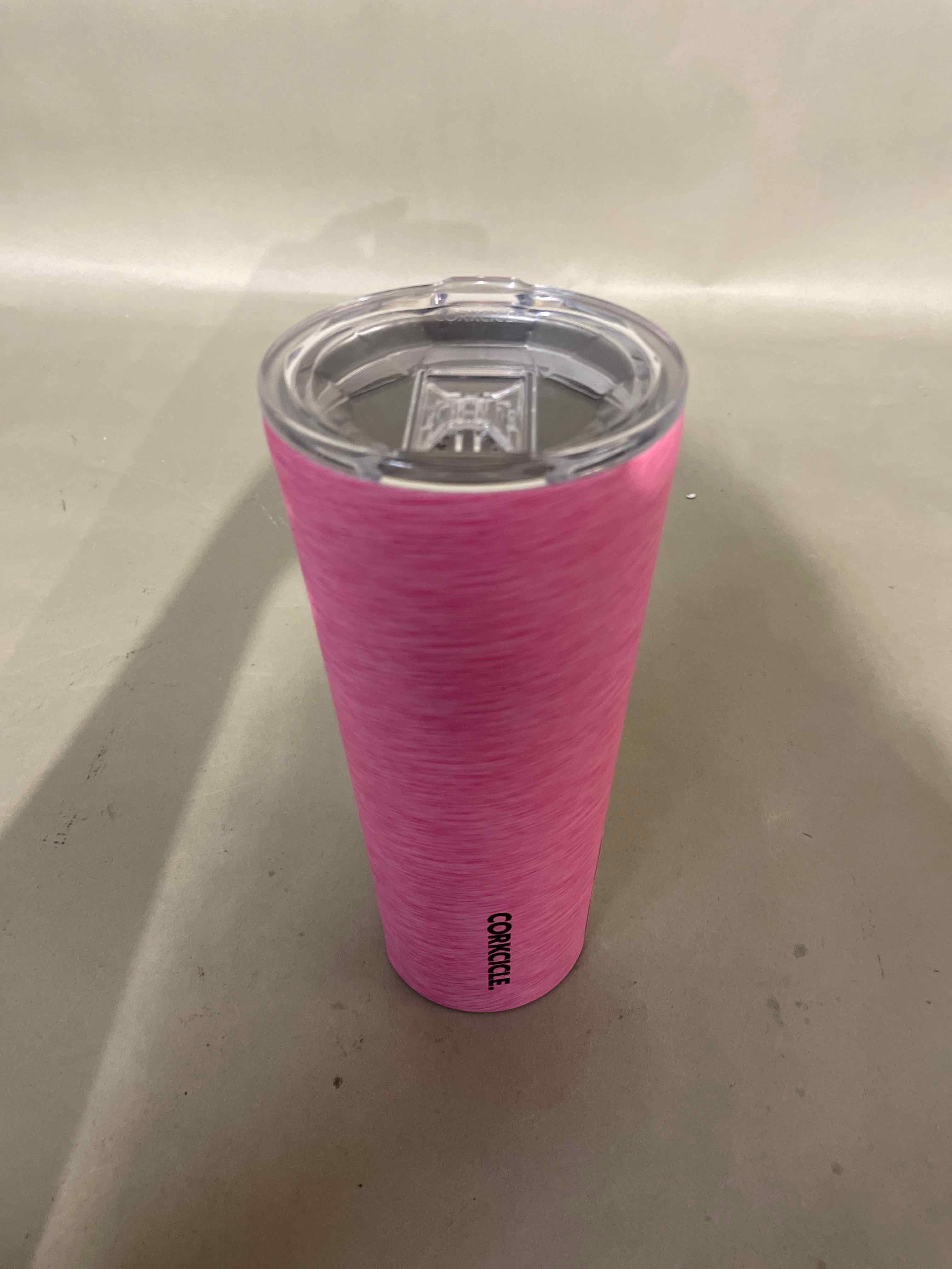 Corkcicle Pink Insulated Tumbler