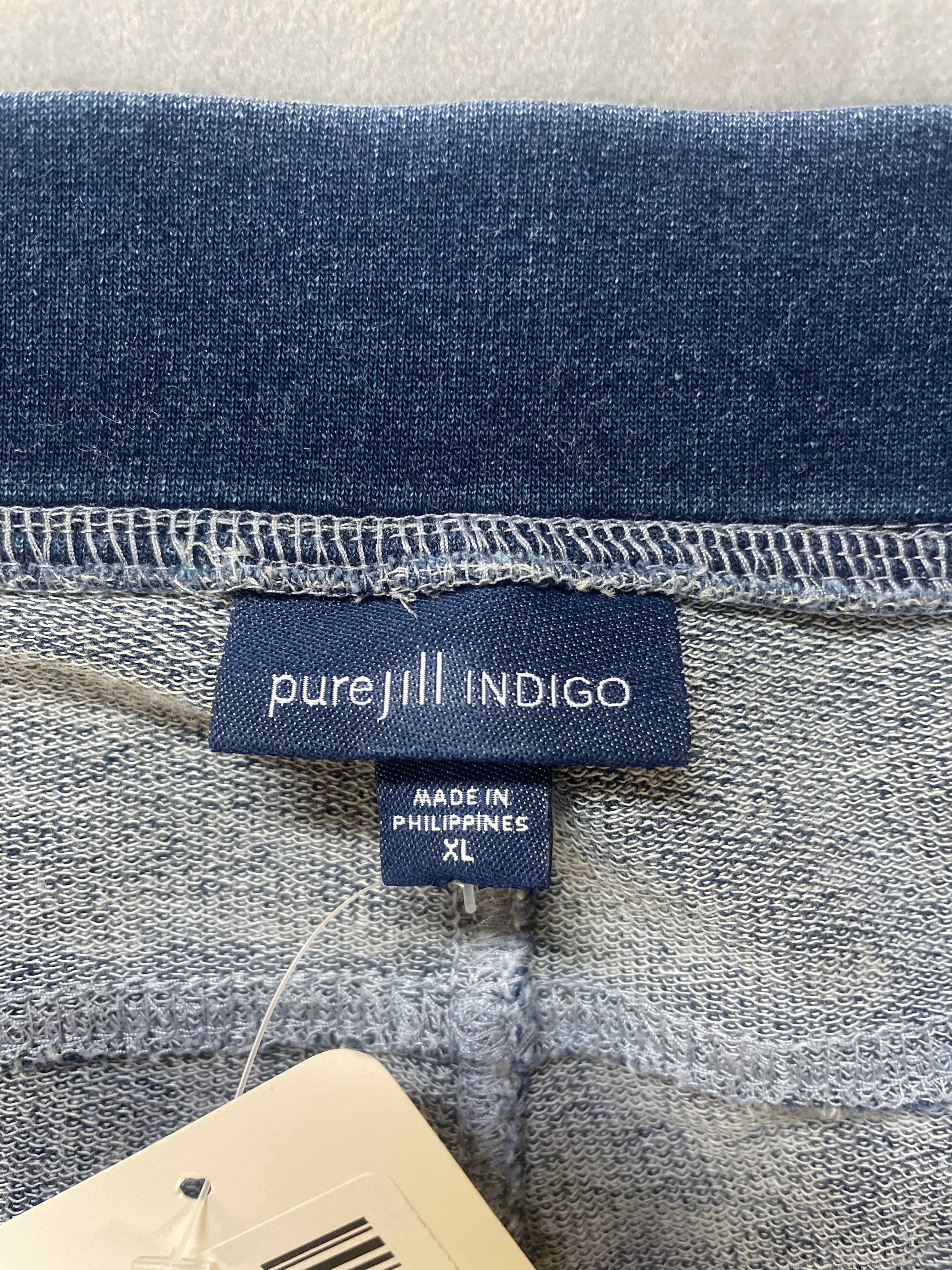 pure INDIGO Dark Blue Denim Pants Jeans XL