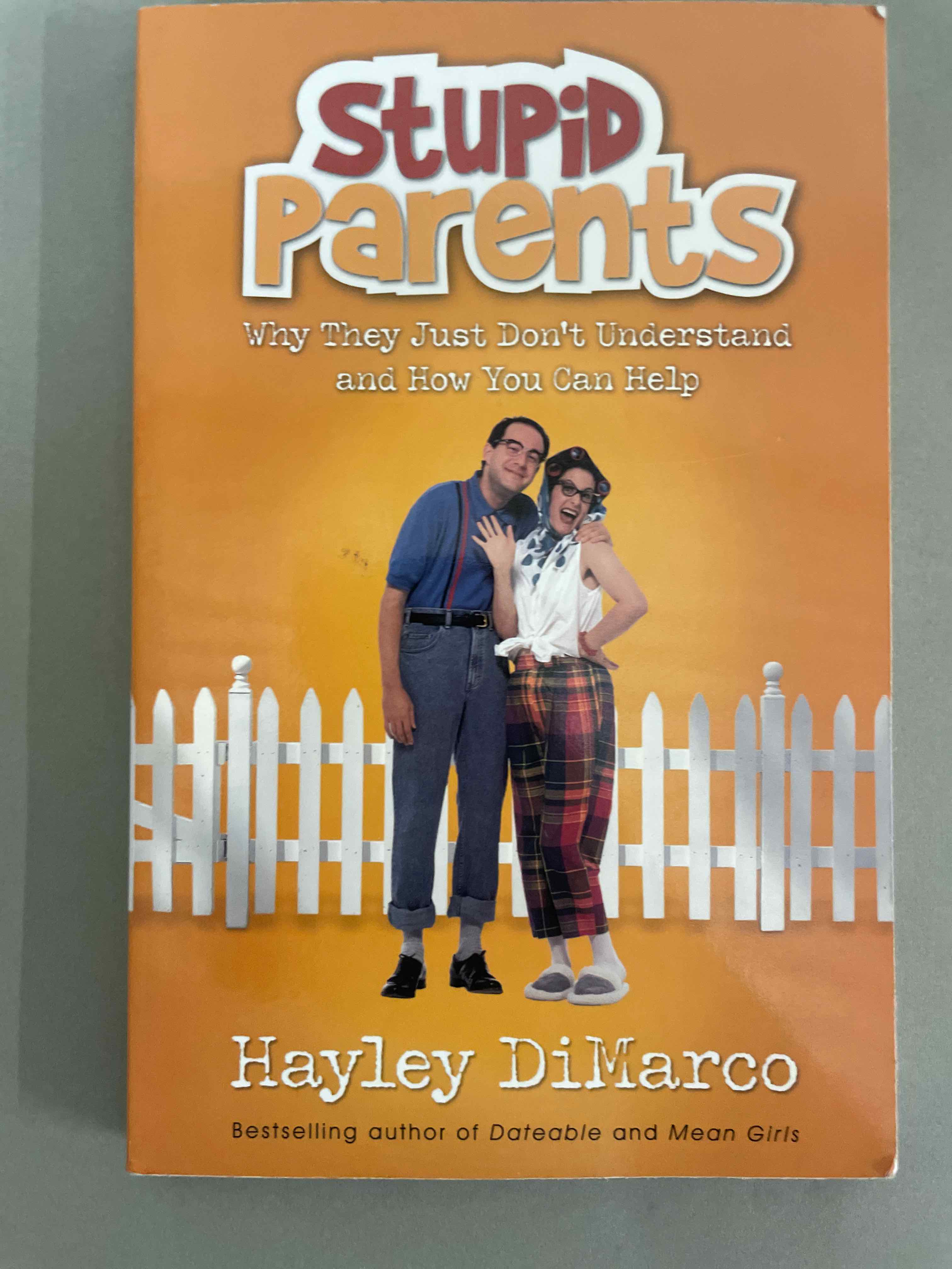 Revell Orange Stupid Parents Self-Help Book