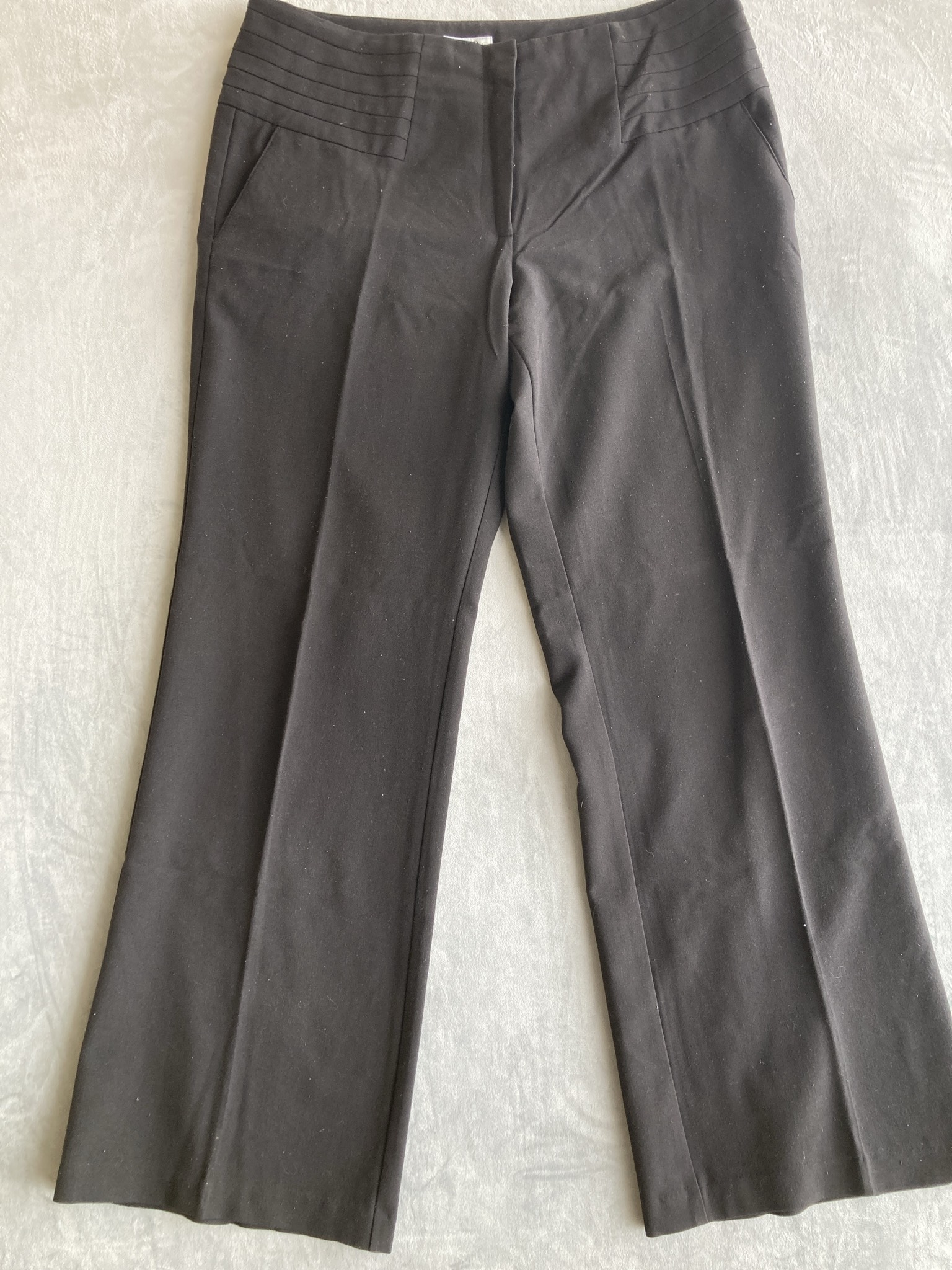 CATO Black Flared Leg Pants Size 16