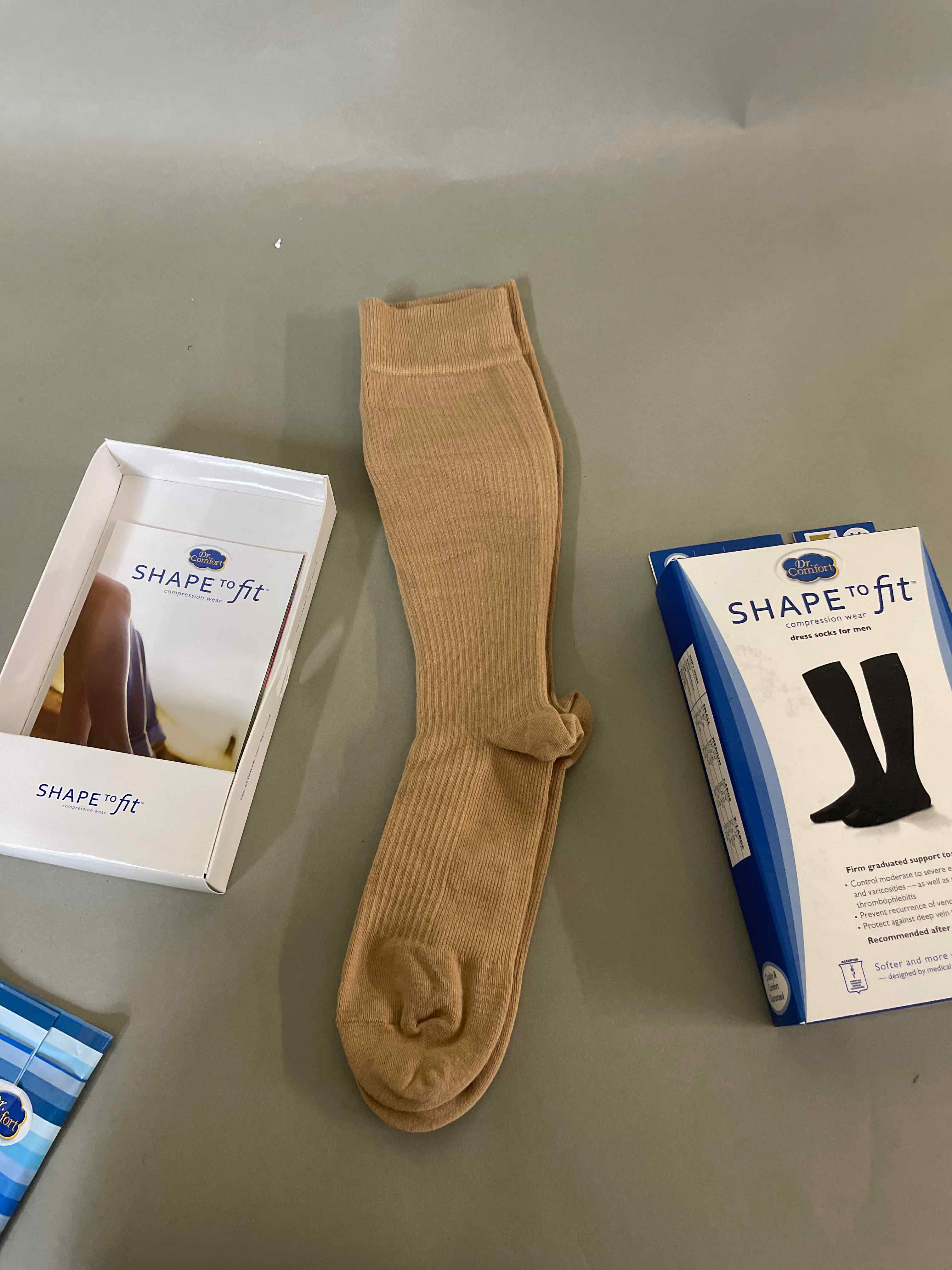 SHAPE to fit Beige Compression Support Socks