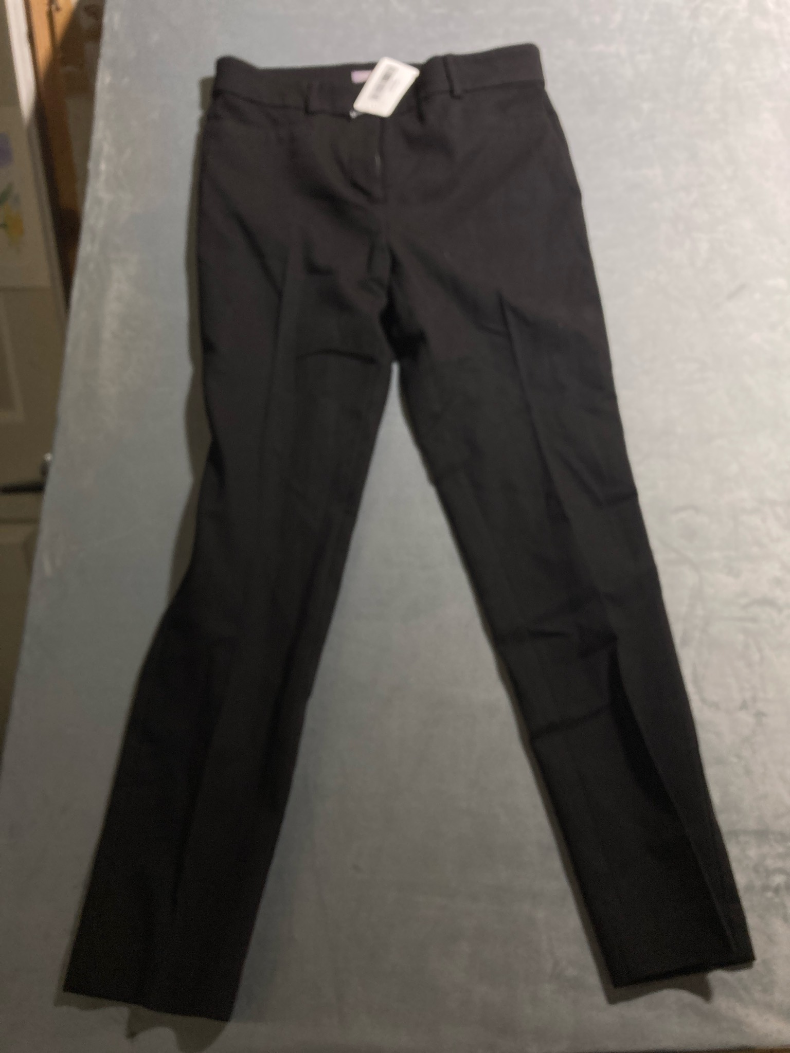 LOFT Black Woven Dress Pants