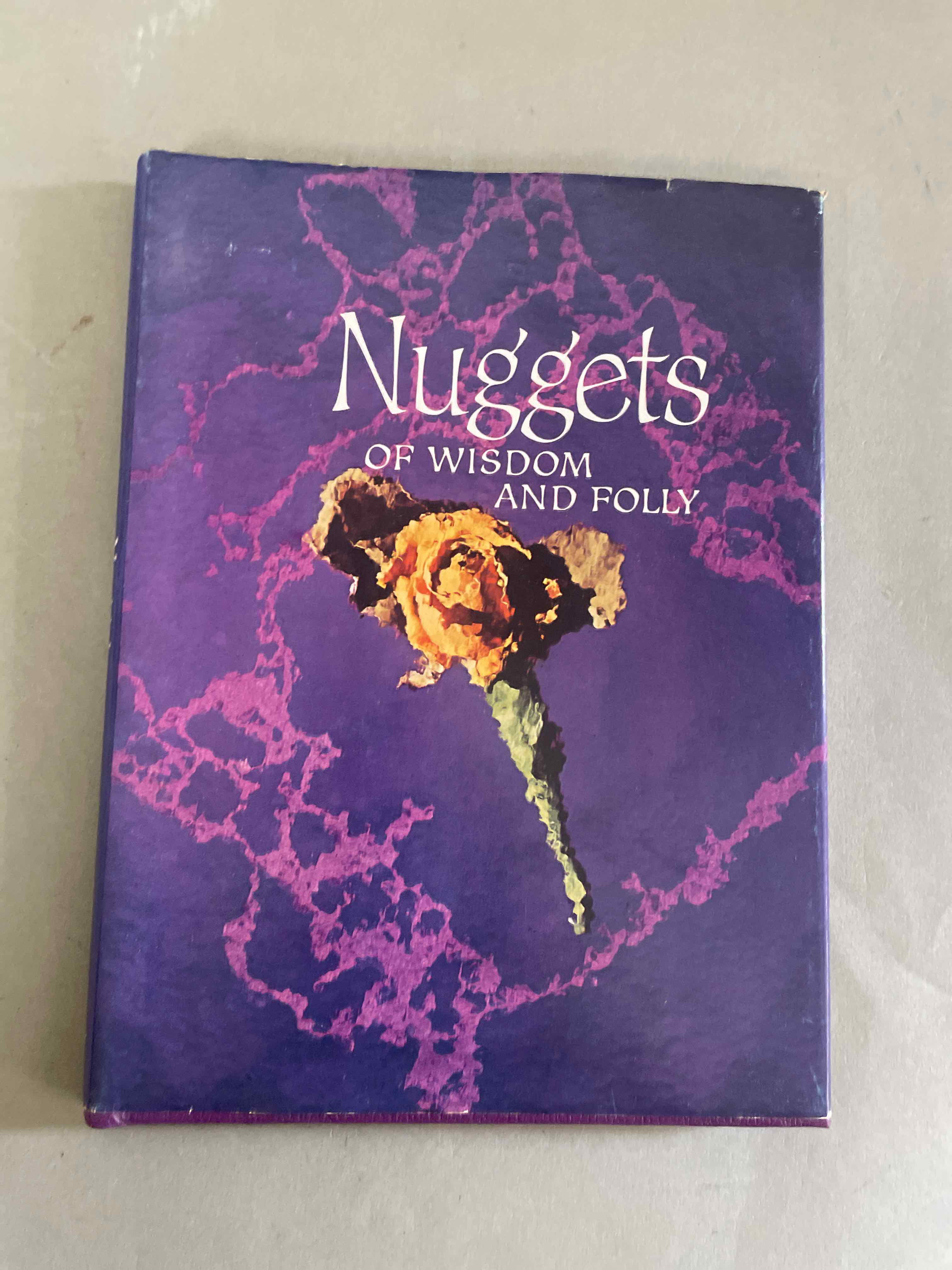 Purple Hardcover Nuggets of Wisdom and Folly