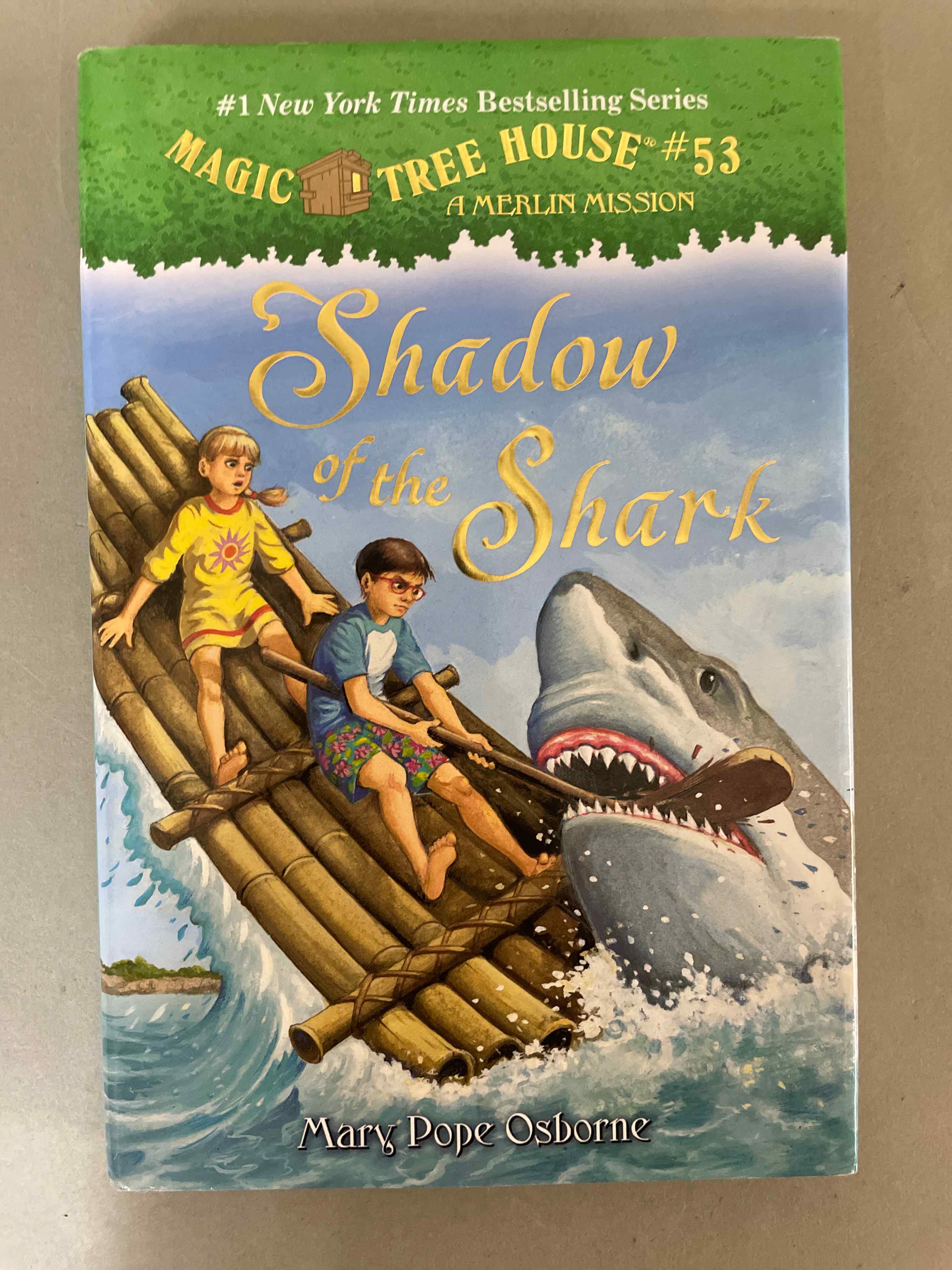 Magic Tree House Green Sharks Shadow of the Shark