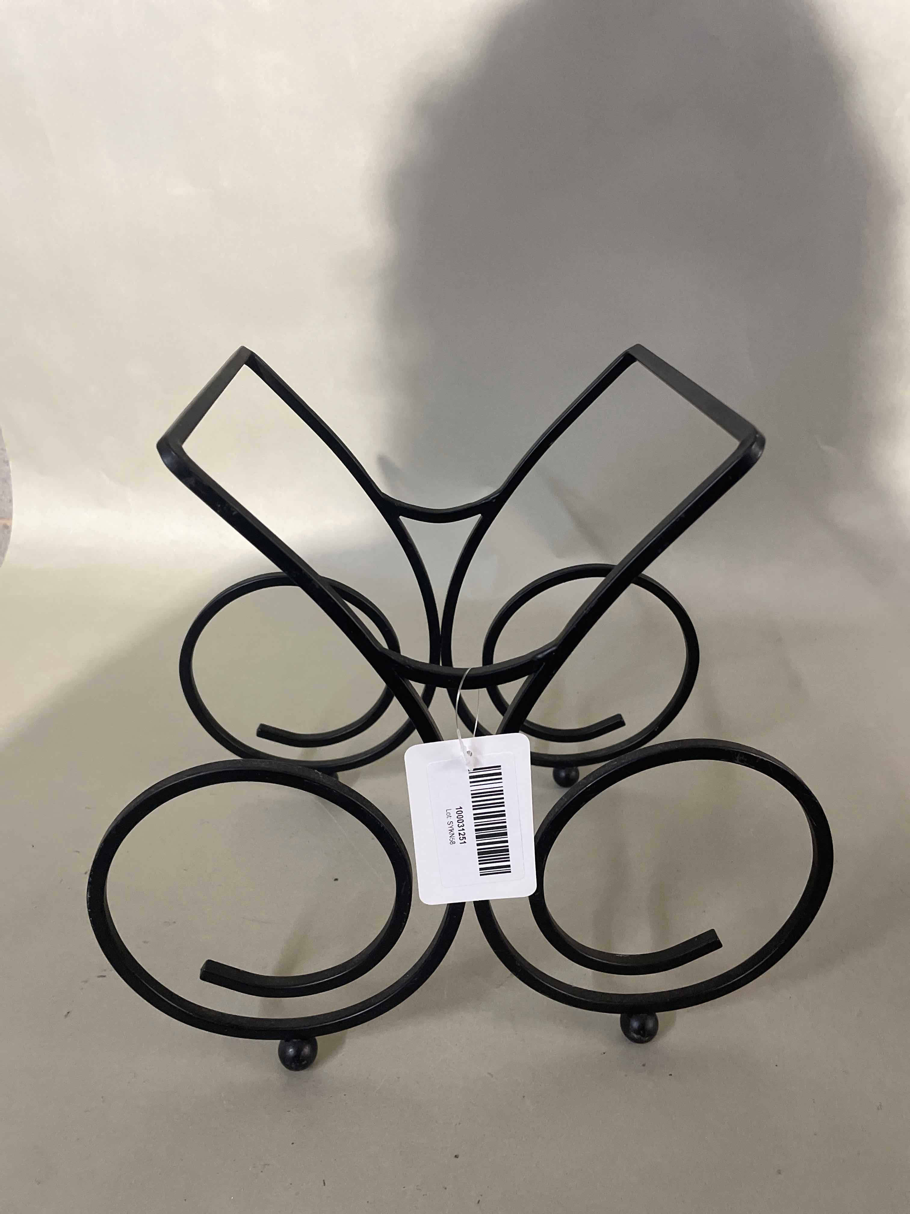 Black Metal Decorative Stand