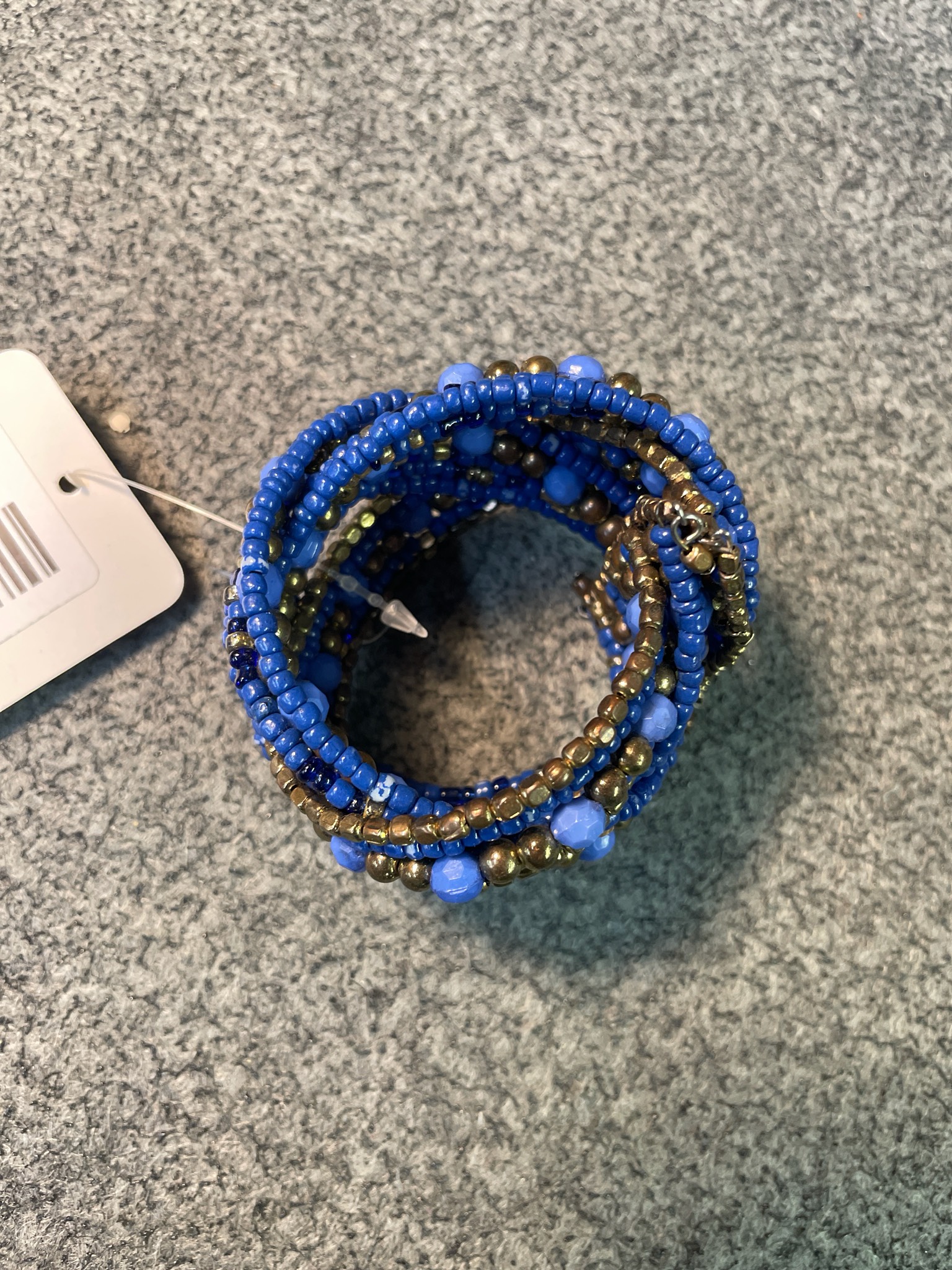 Blue Multi-Strand Bracelet