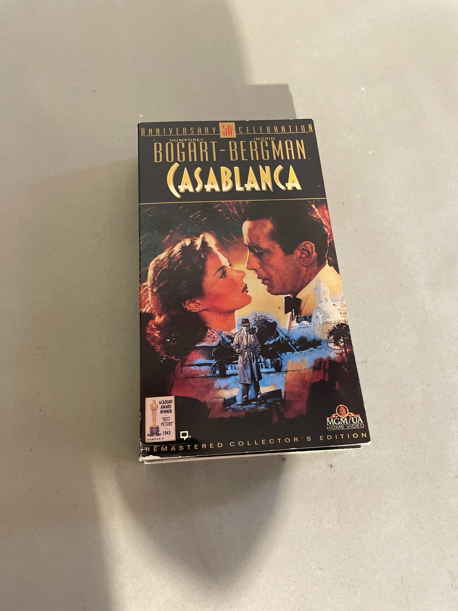 MGM/UA Black VHS Casablanca