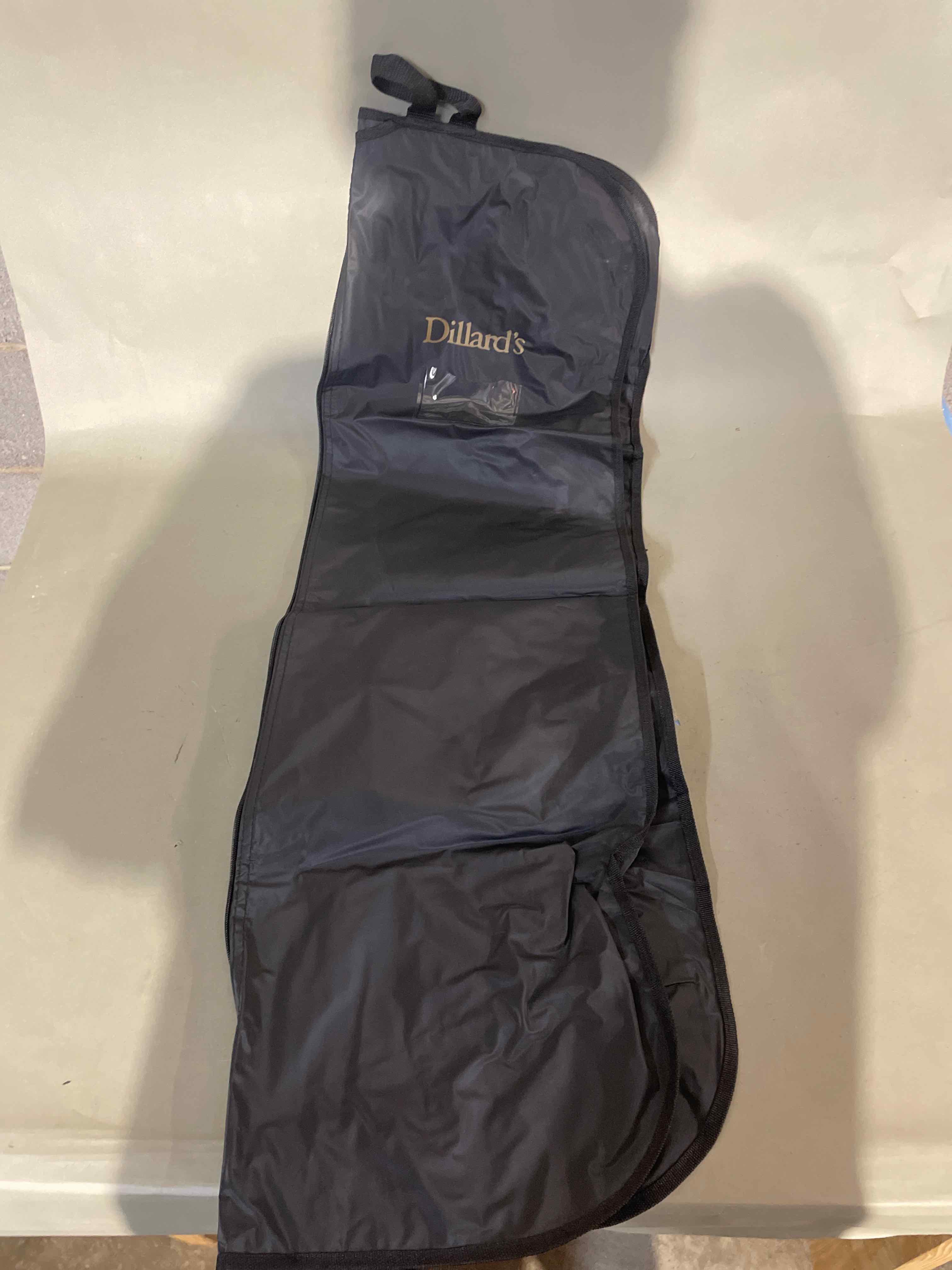 Dillards Black Nylon Garment Bag