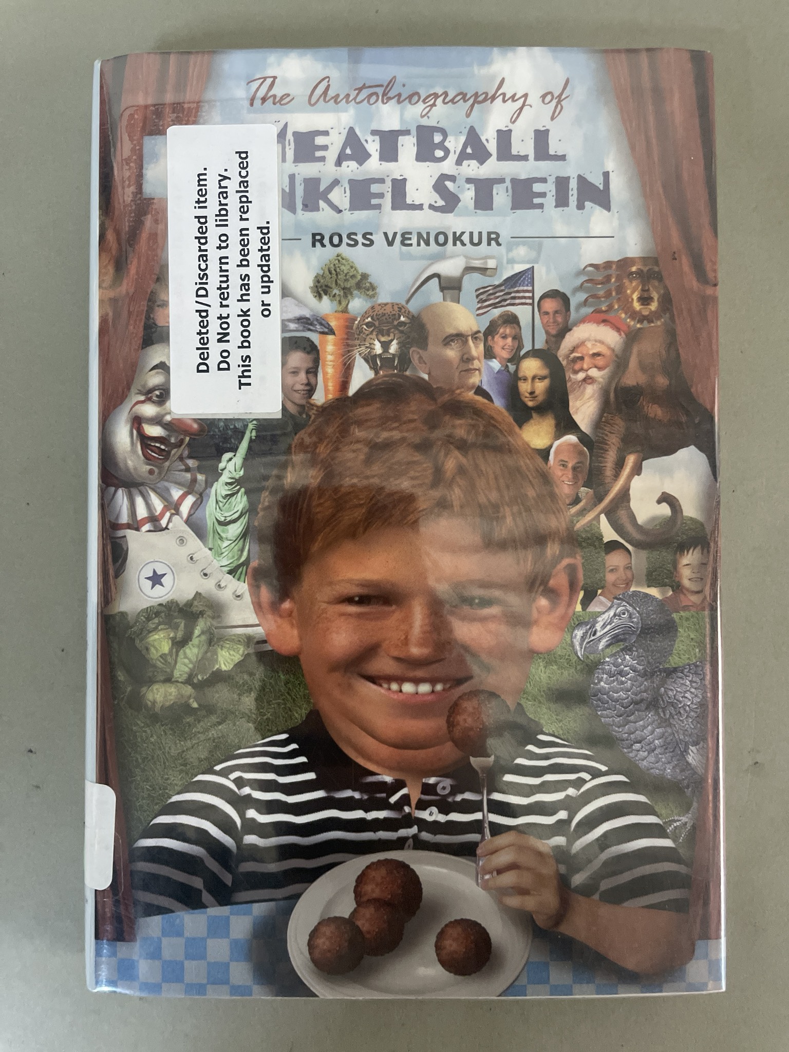 Blue Hardcover Book