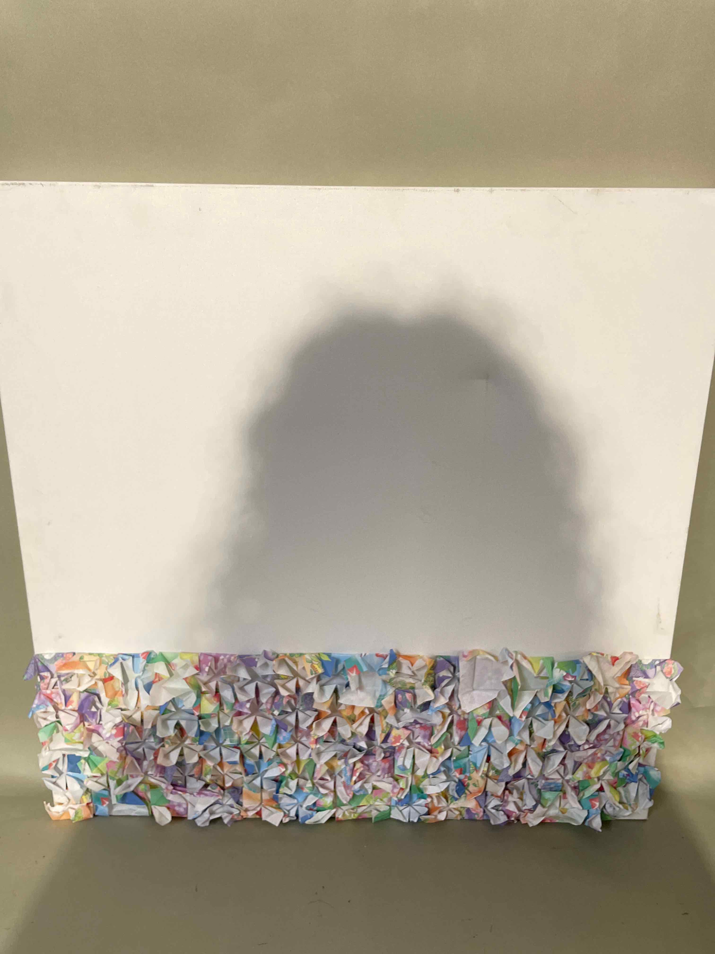 White Colorful Decorative Board