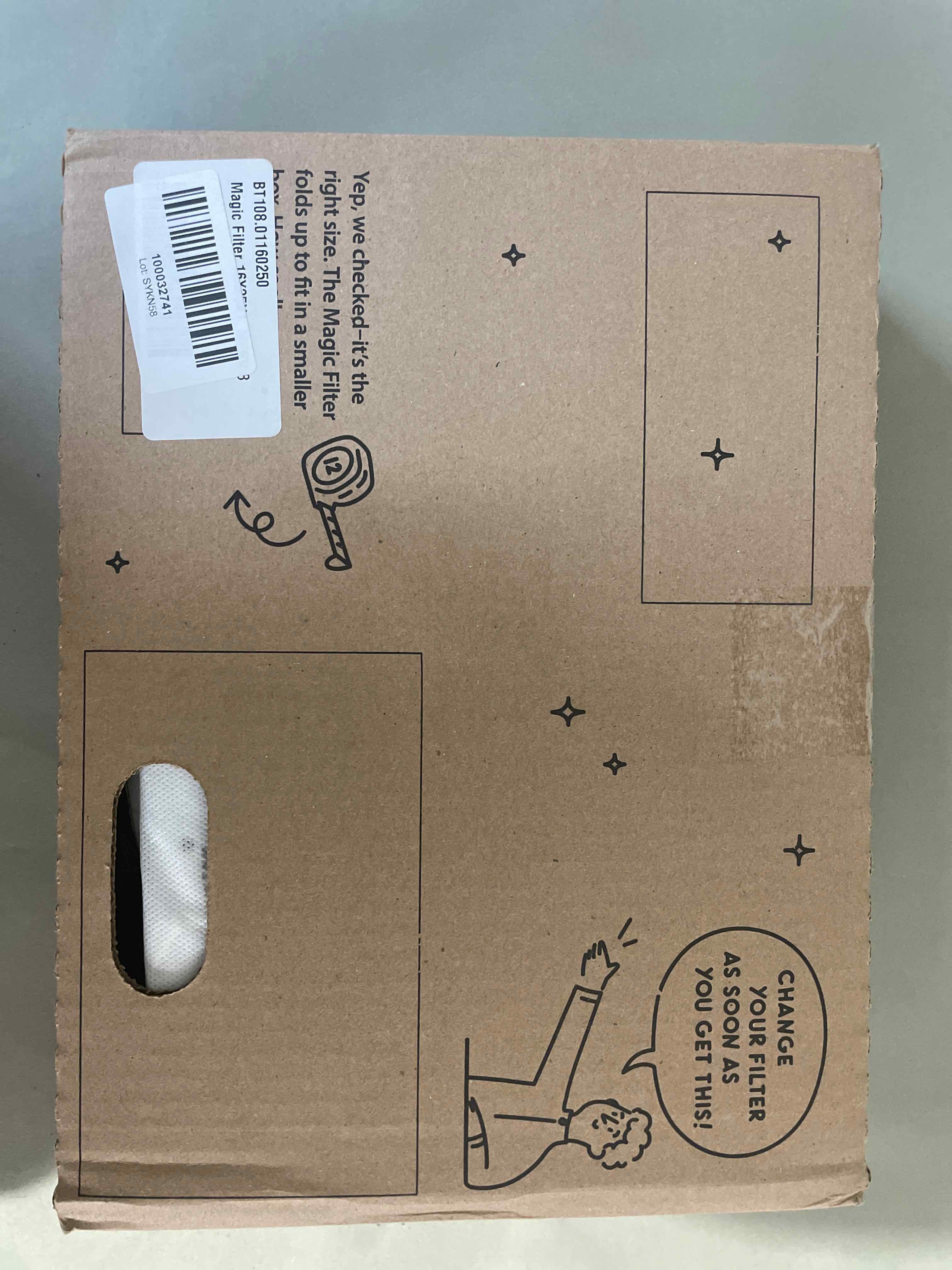 Magic Filter Brown Box Air Filter