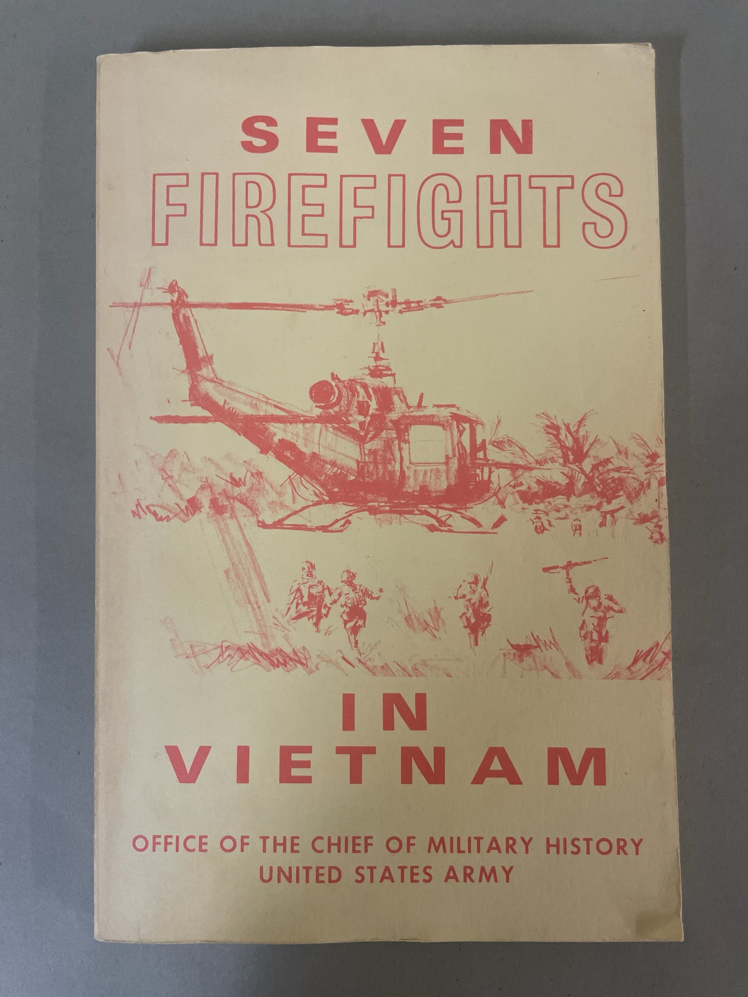 Yellow Red Military History Book