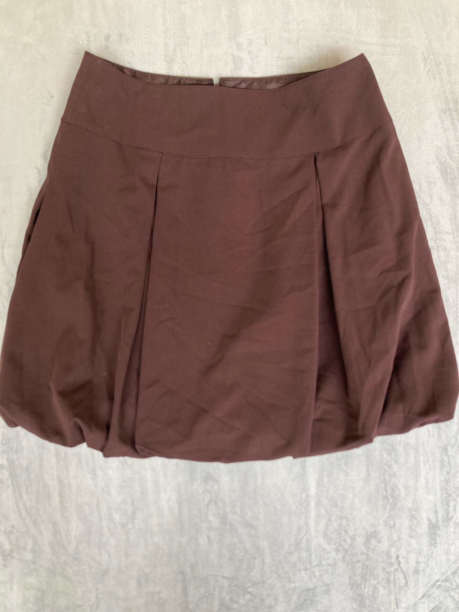 daisy fuentes Brown Pleated Skirt Size 6