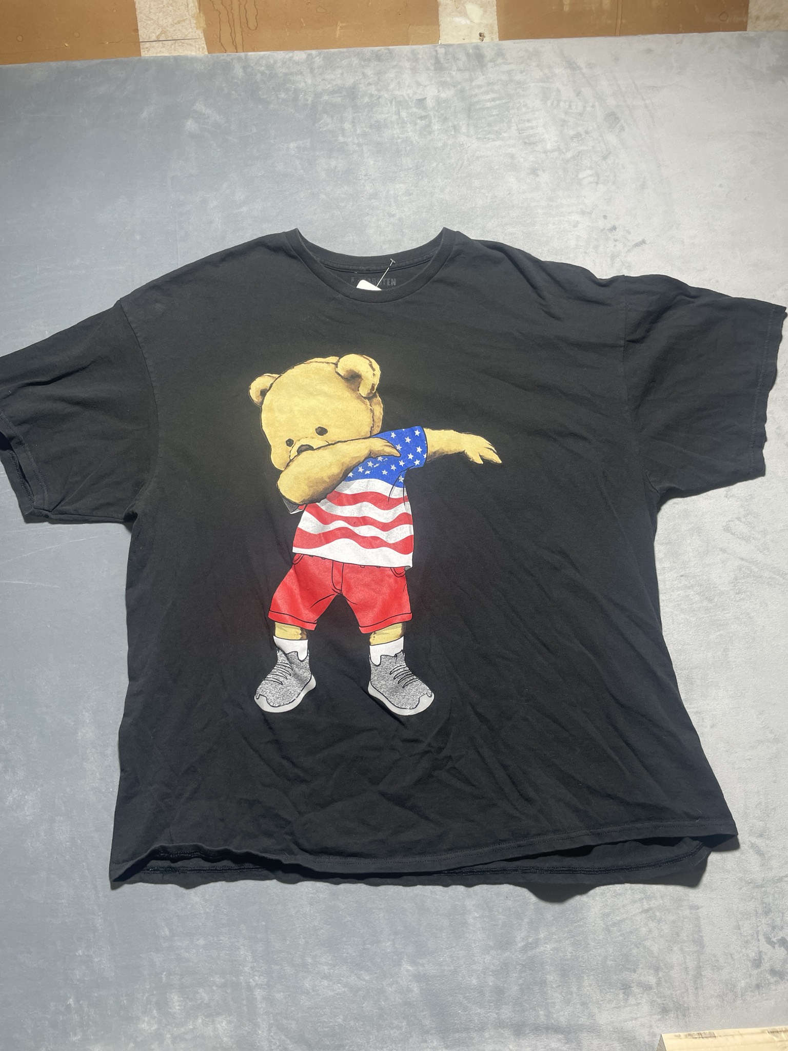 Hardten black graphic t shirt