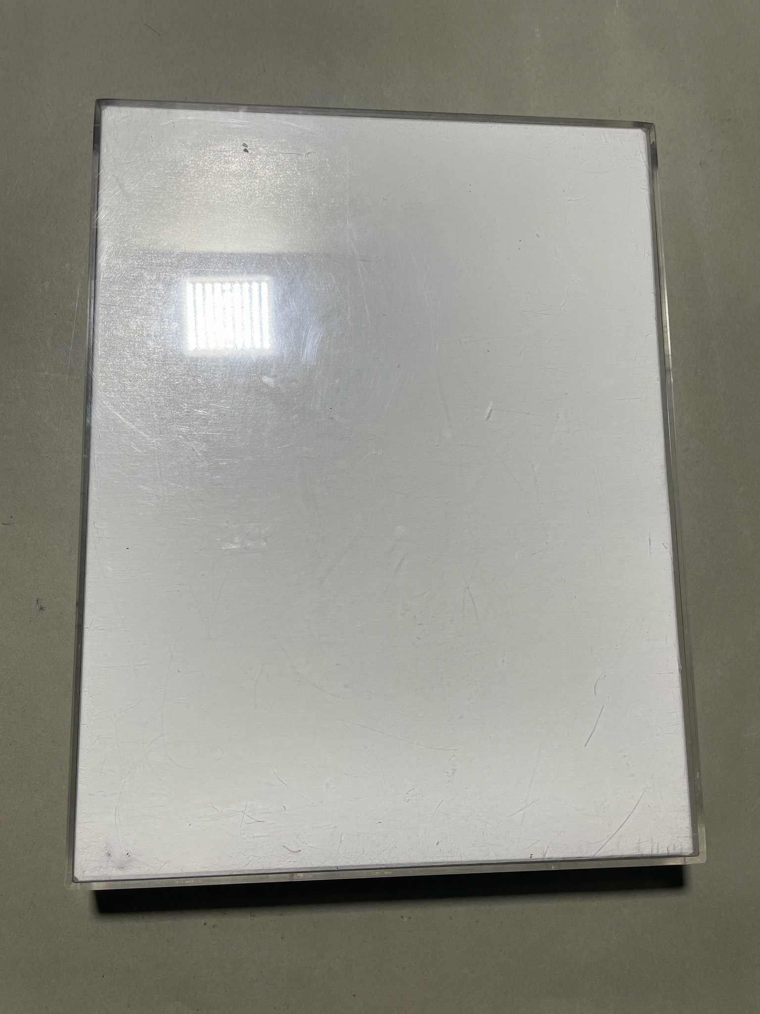 White Flat Media Case
