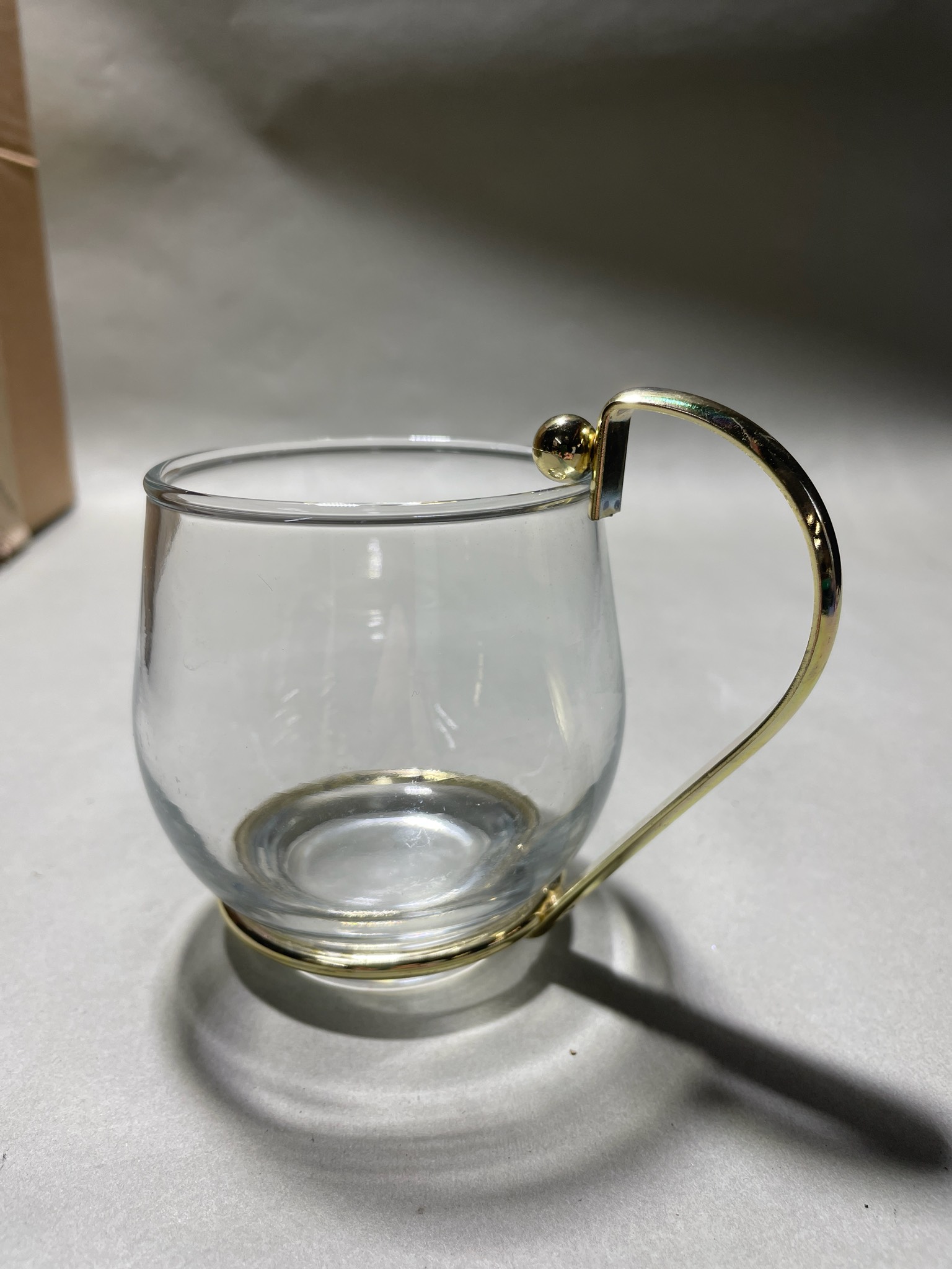 Clear Glass Cups Set of 8