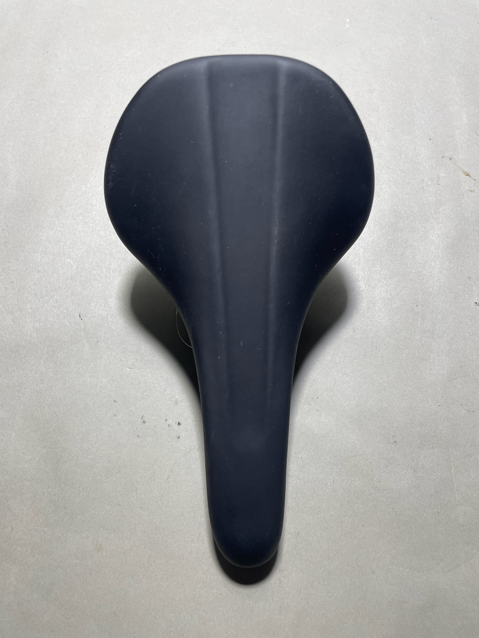 Black Plastic Bicycle Saddle