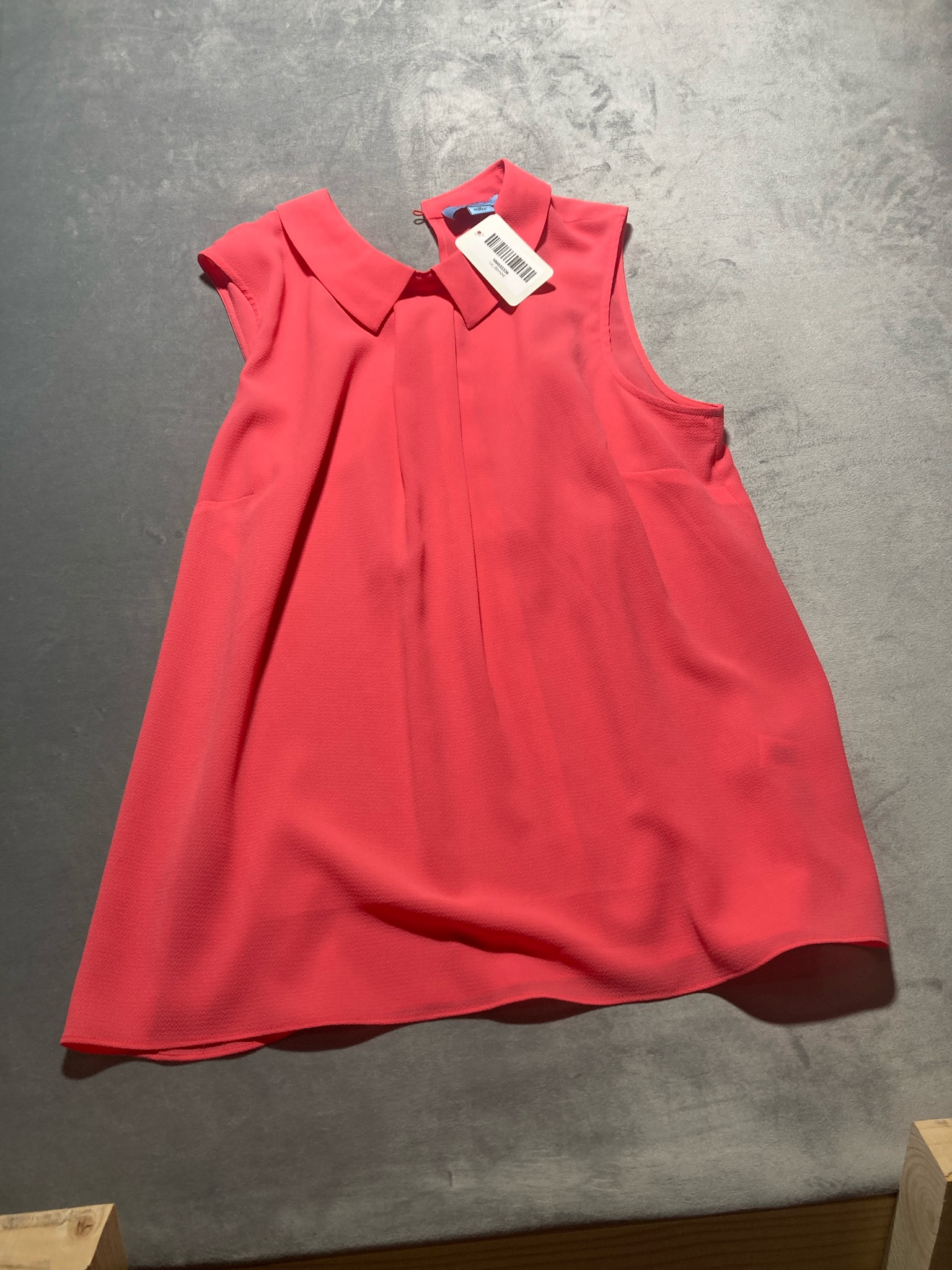 CeCe Pink Sleeveless Blouse Size M