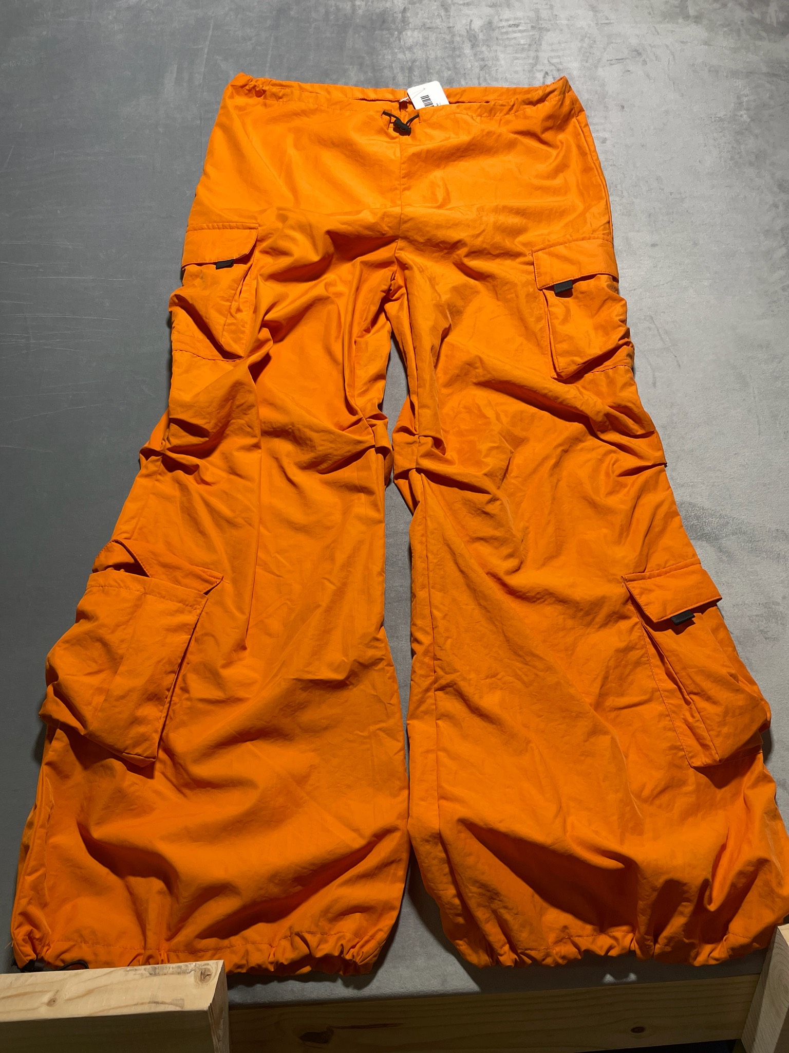 Bright Orange Cargo Pants Size S