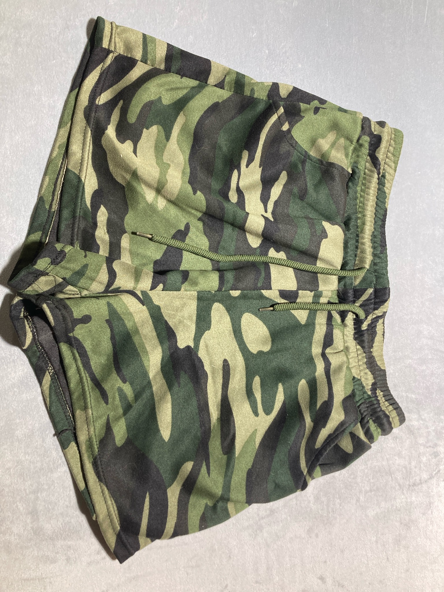 Green Camo Shorts