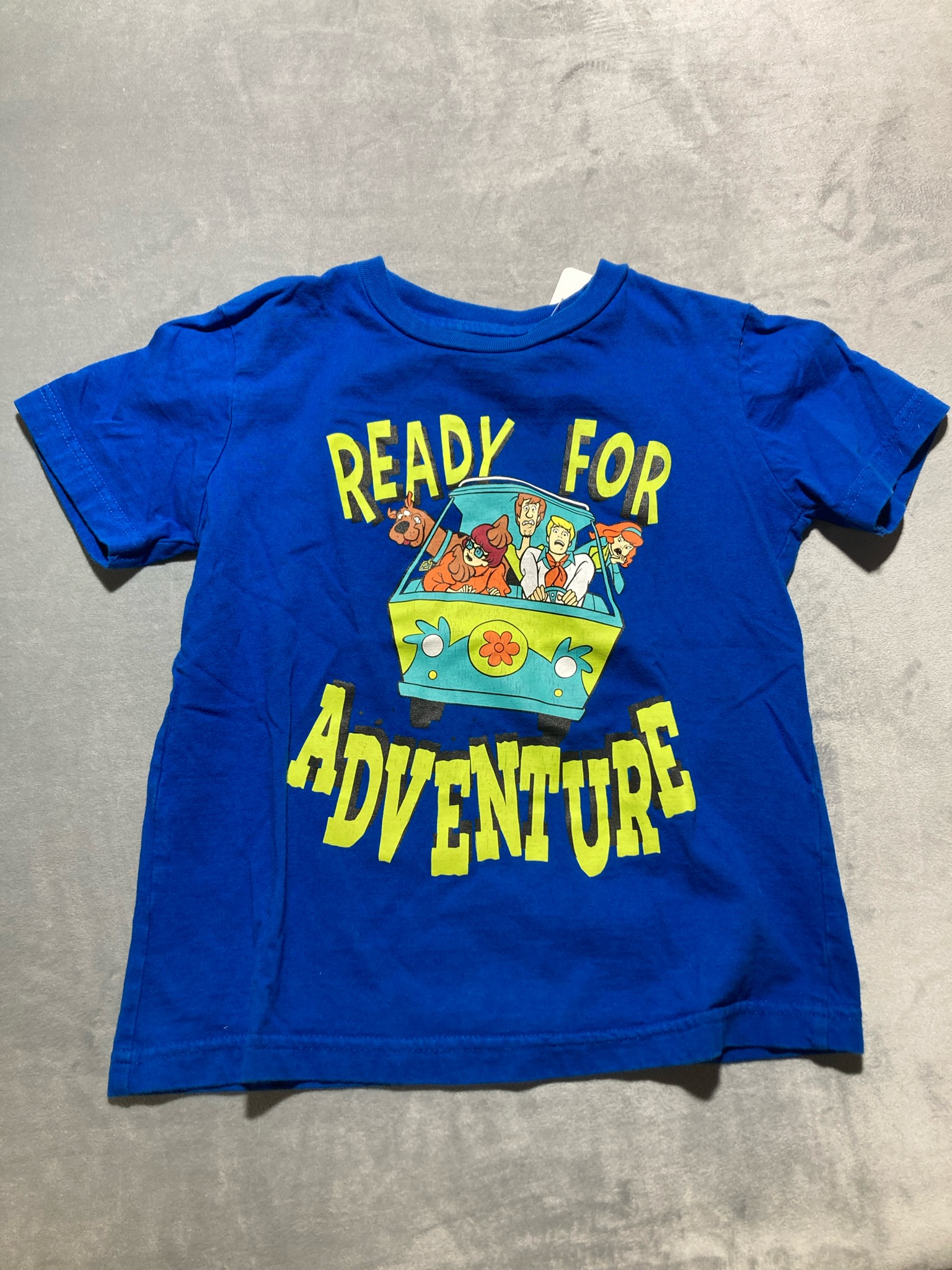 Scooby Doo blue cotton graphic t shirt size 6