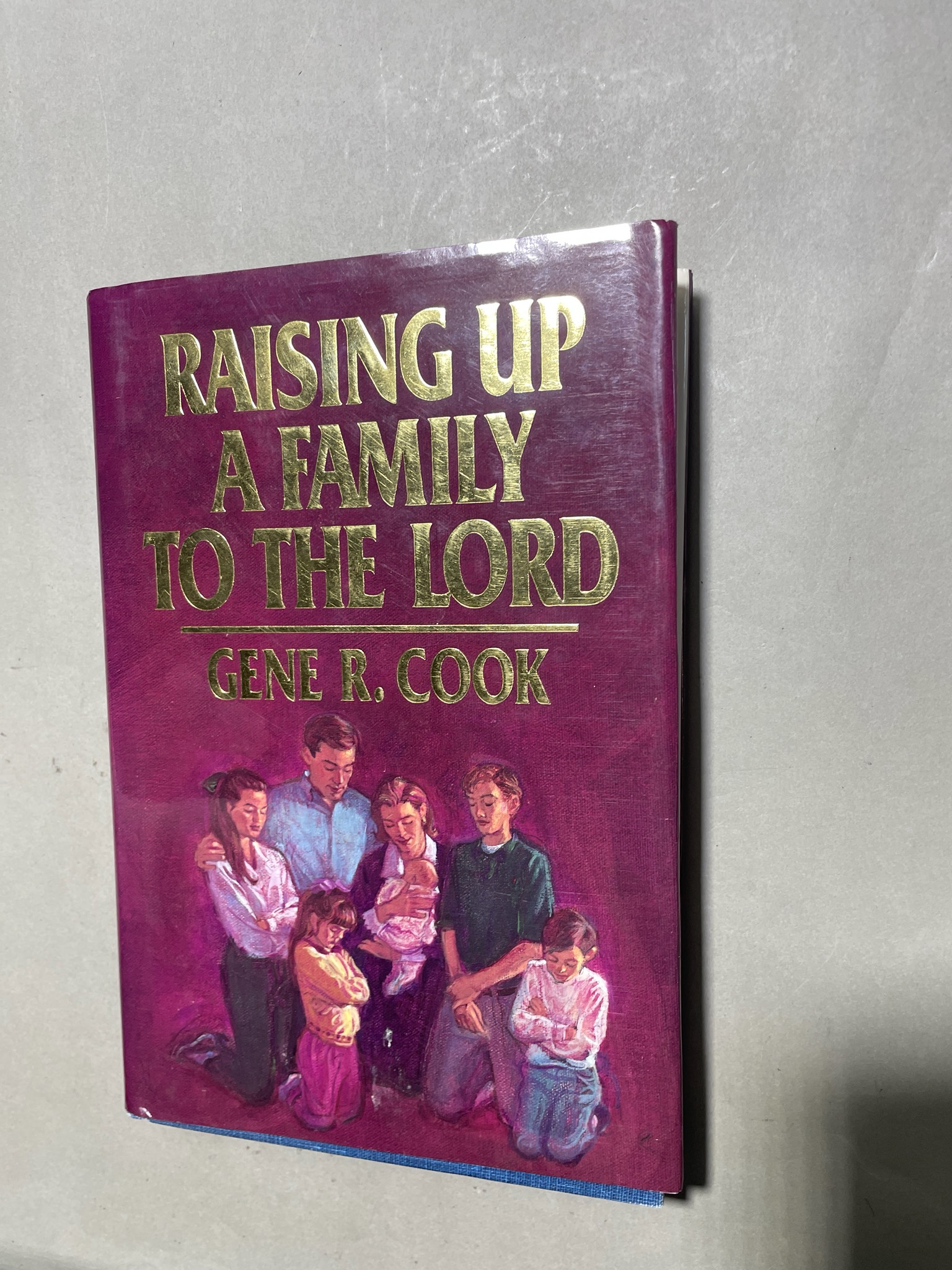 Purple Hardcover Book